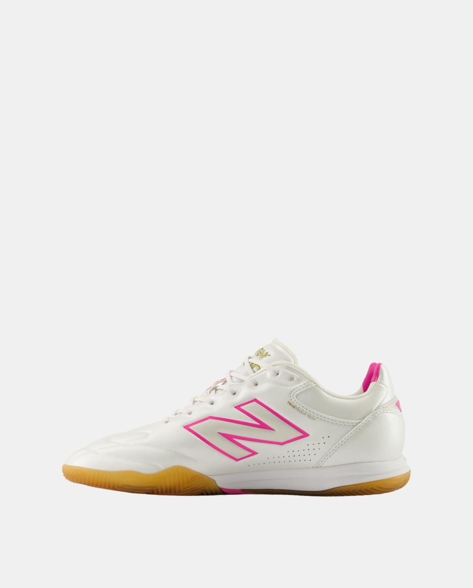 Chuteiras de Futebol de Homem 442 v3 Elite IN New Balance Branco / Rosa-4