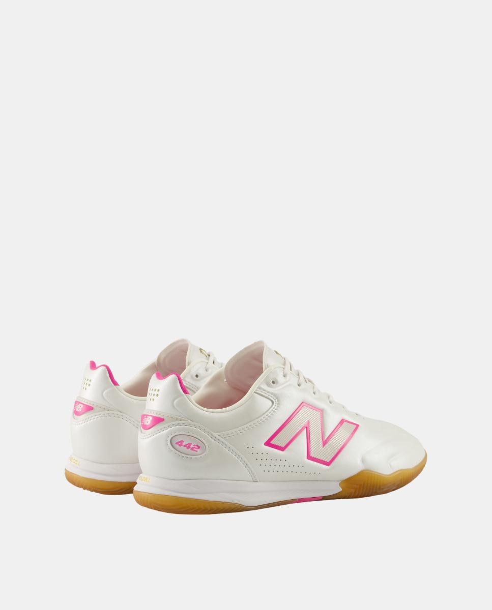 Chuteiras de Futebol de Homem 442 v3 Elite IN New Balance Branco / Rosa-5