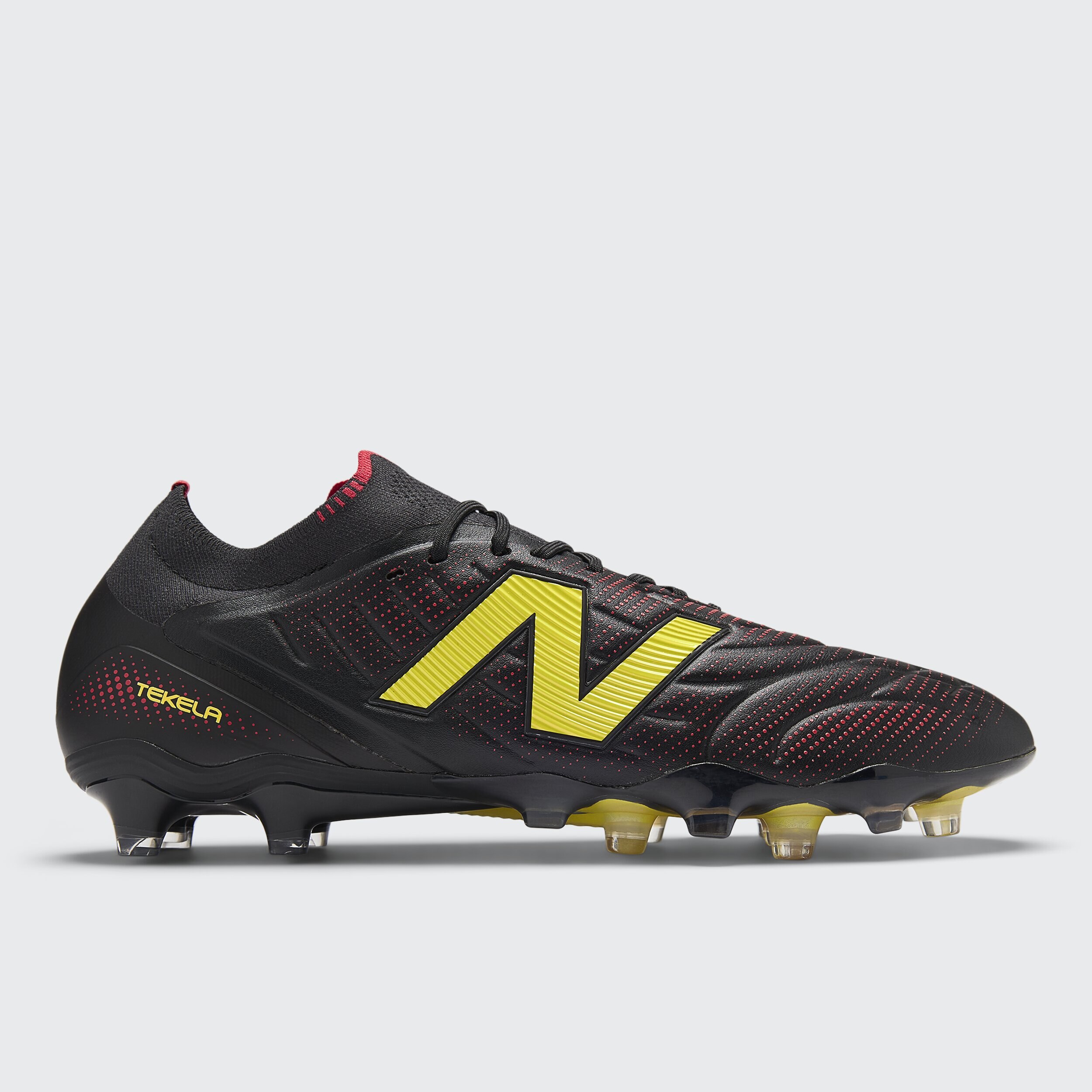 Chuteiras de Futebol de Homem Tekela v5 Elite Low FG Preto / Amarelo-1