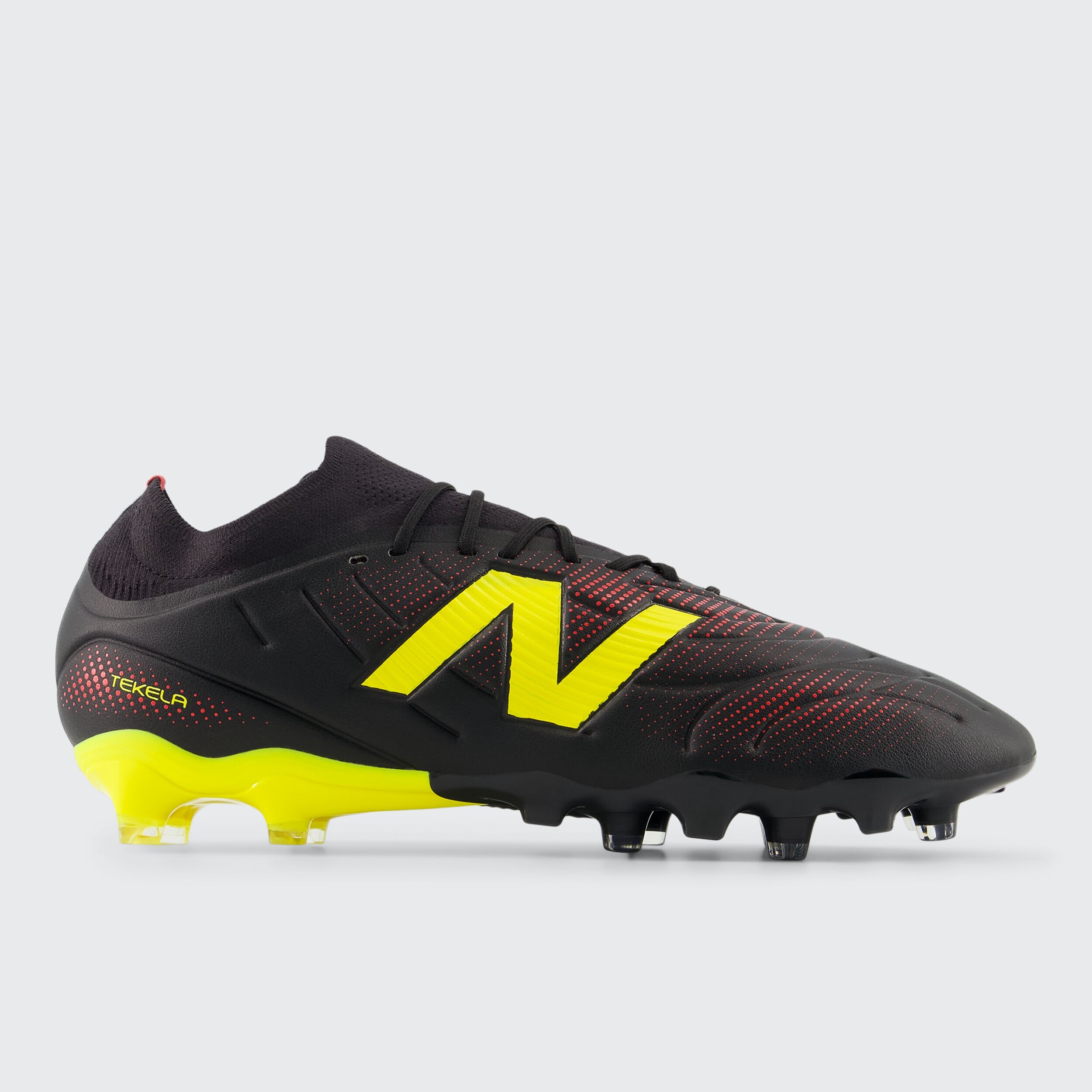 Chuteiras de Futebol de Homem Tekela v5 Team Low FG Preto / Amarelo-1