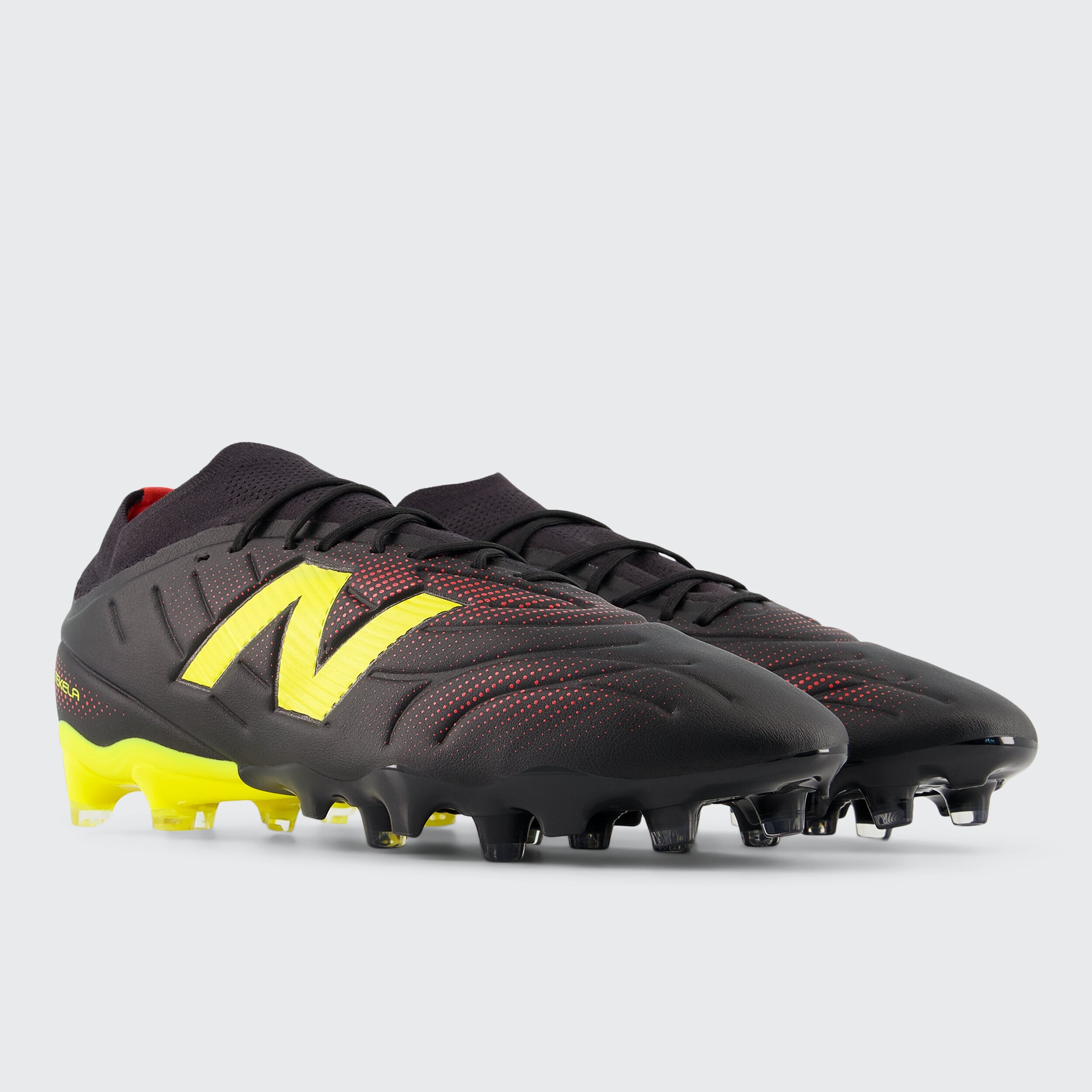 Chuteiras de Futebol de Homem Tekela v5 Team Low FG Preto / Amarelo-4