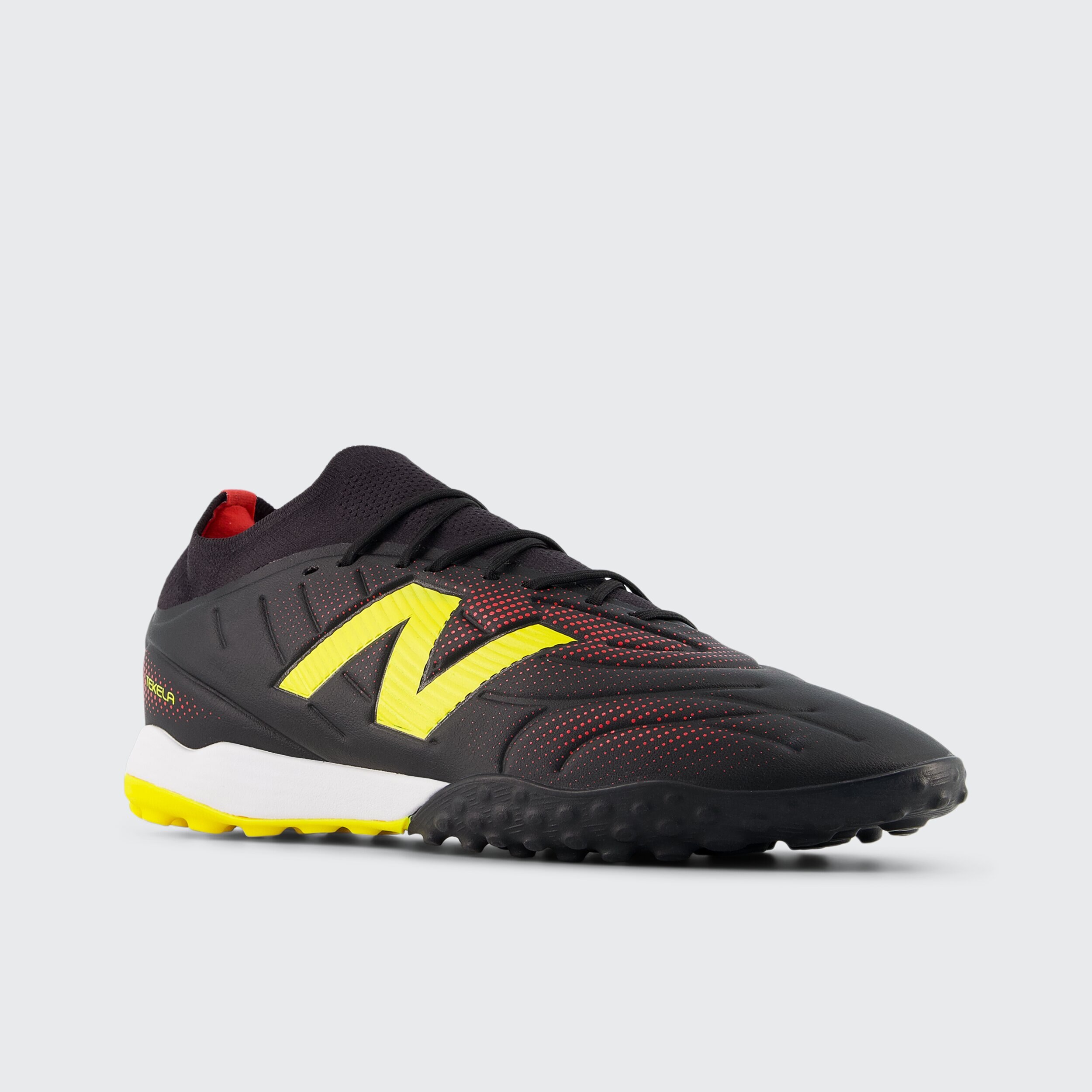 Chuteiras de Futebol de Homem Tekela v5 Team Low TF Preto / Amarelo-4