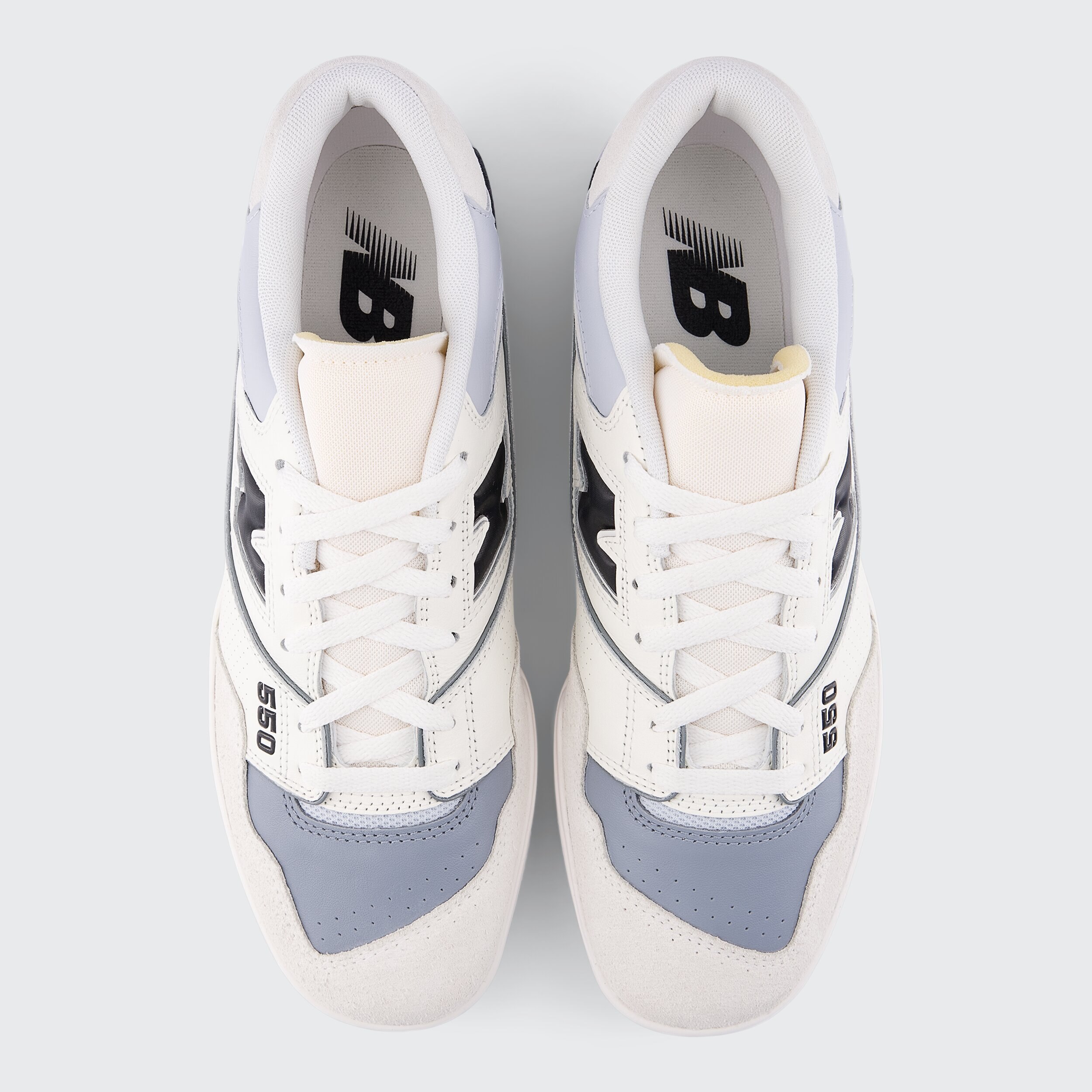 Sapatilhas Casual de Homem 550 Branco / Azul-3