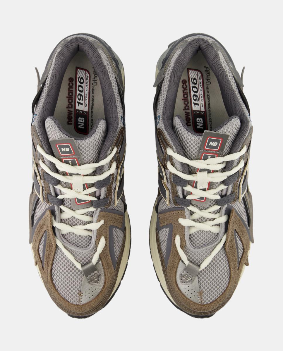 Sapatilhas Casual de Homem 1906A Tech Explosion Castanho-3