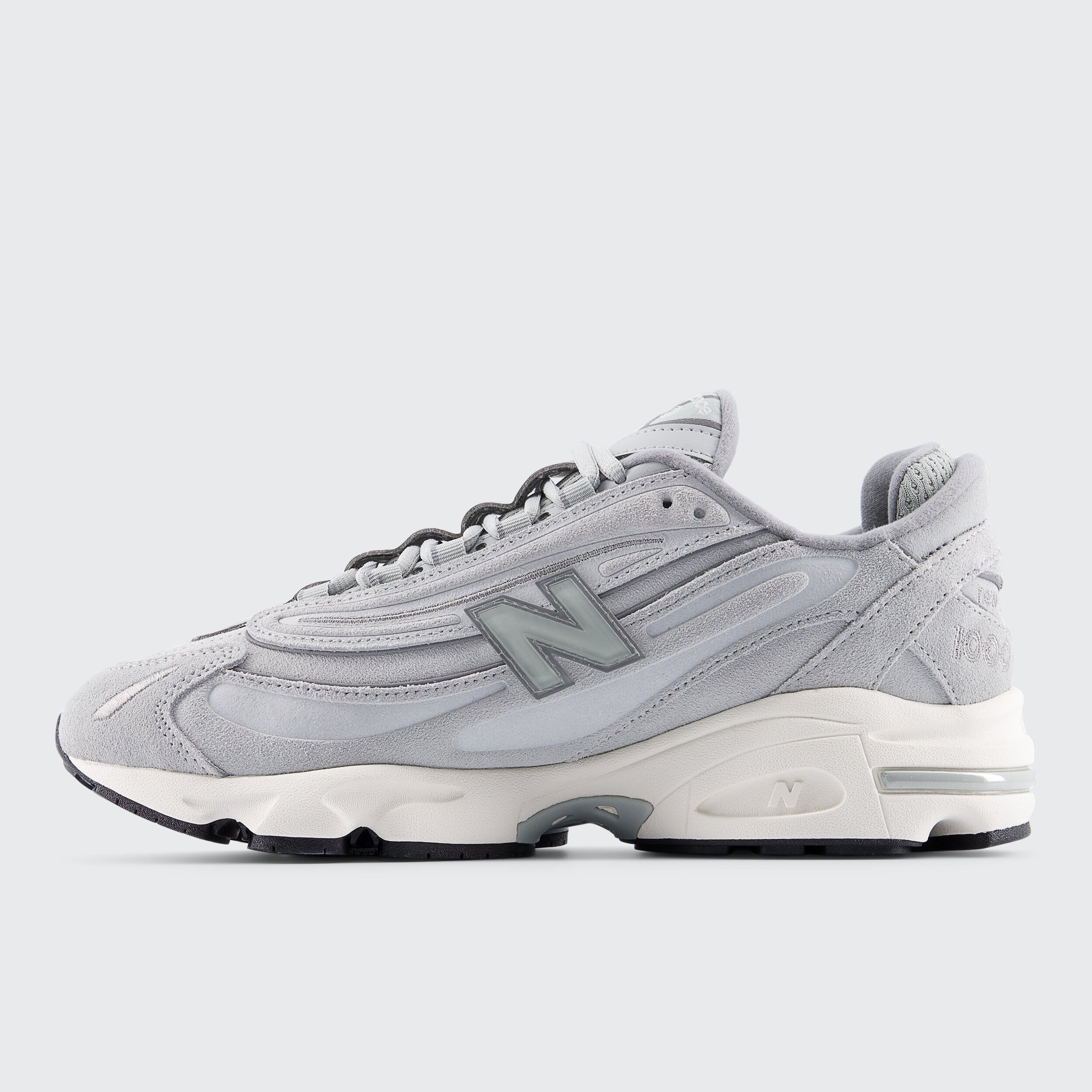 Sapatilhas Casual Unissexo 1000 Cinzento-2
