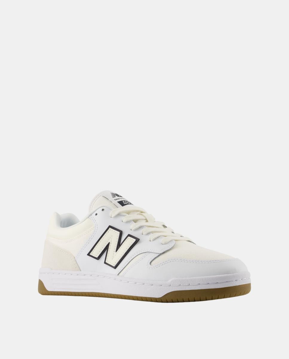 Sapatilhas Casual Unisex 480 New Balance Branco / Preto-2