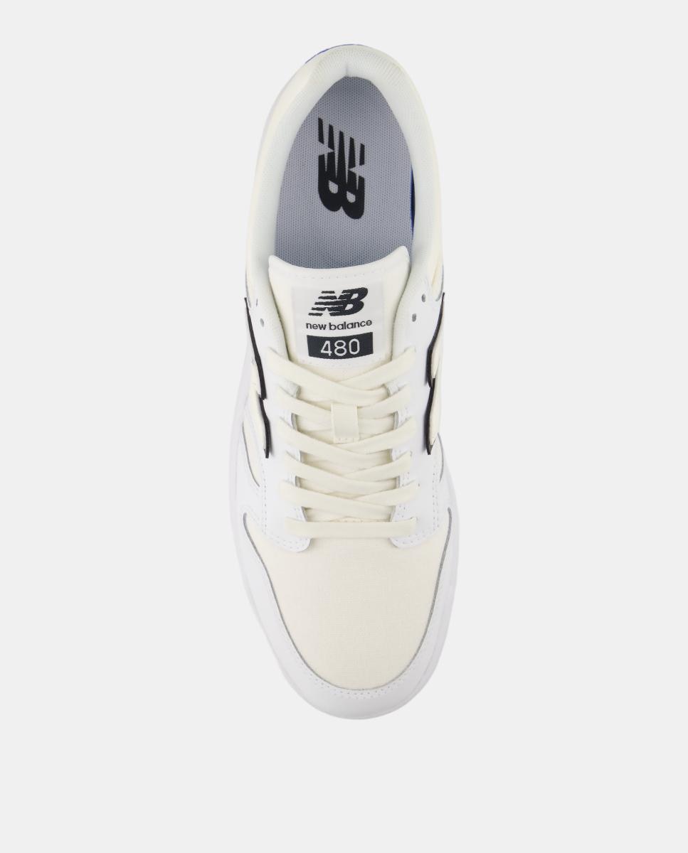 Sapatilhas Casual Unisex 480 New Balance Branco / Preto-3