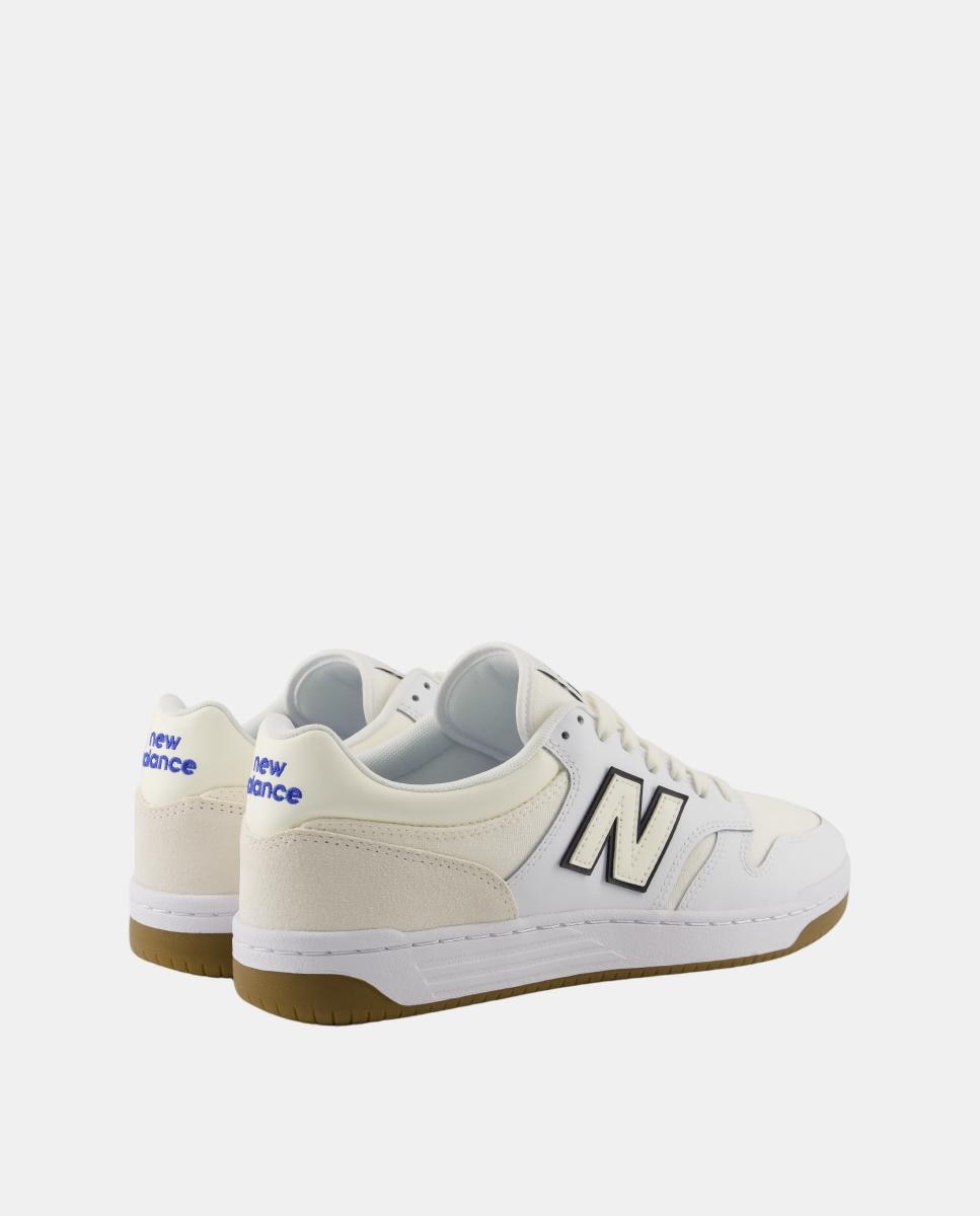 Sapatilhas Casual Unisex 480 New Balance Branco / Preto-5