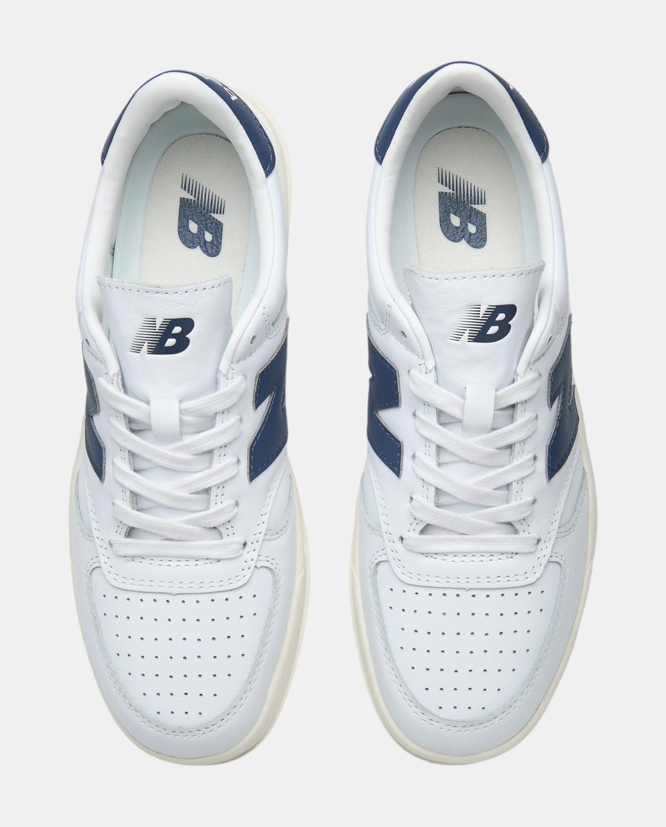 Sapatilhas Casual Unissexo T500 Branco / Azul-3
