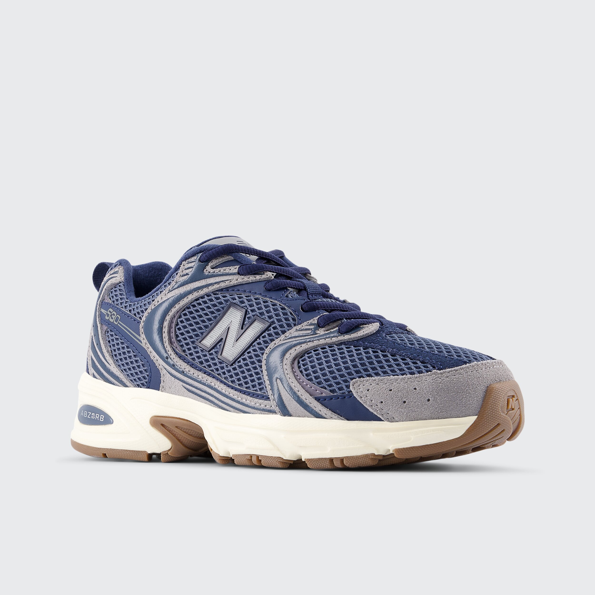 Sapatilhas Casual Unissexo 530 Azul-marinho-4