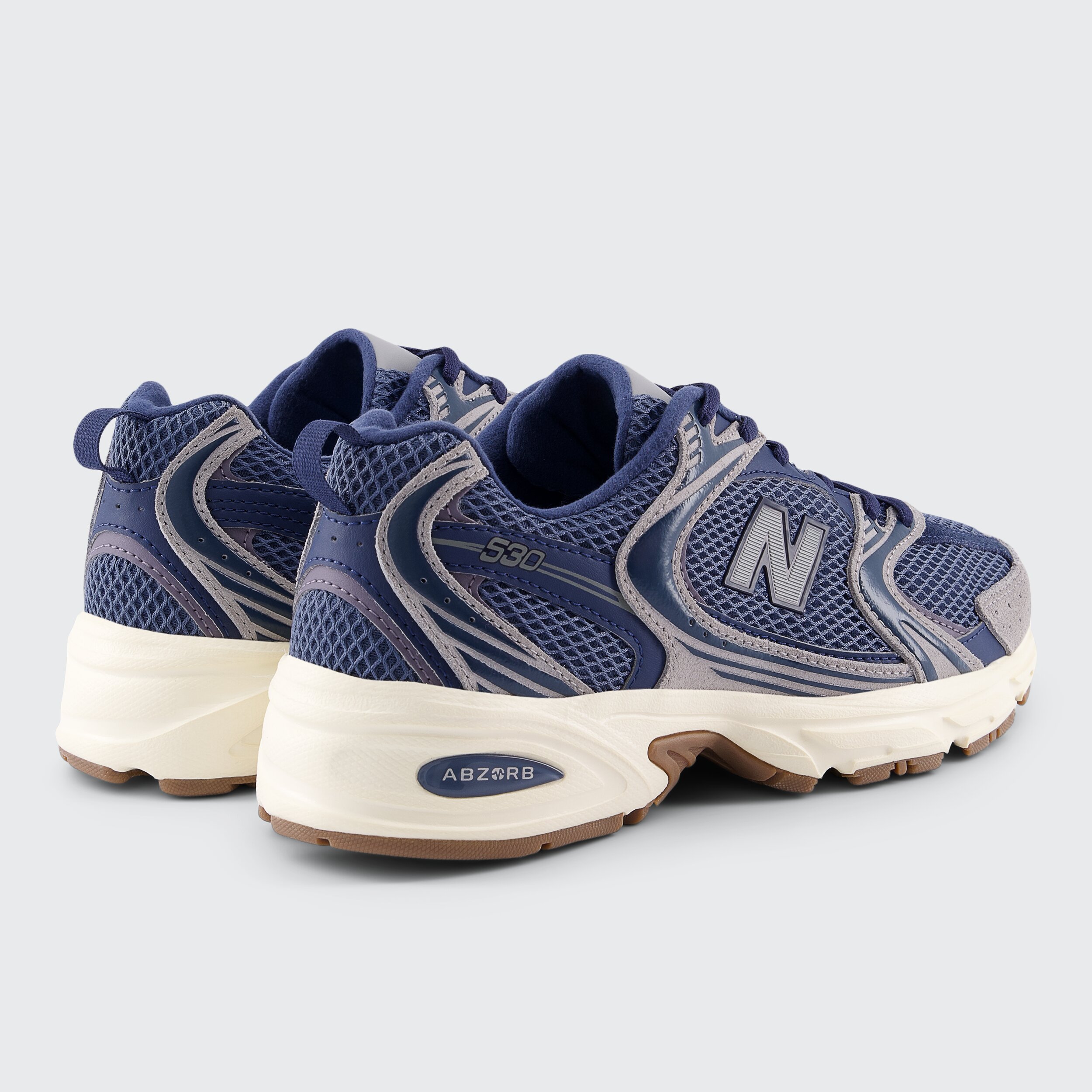 Sapatilhas Casual Unissexo 530 Azul-marinho-6