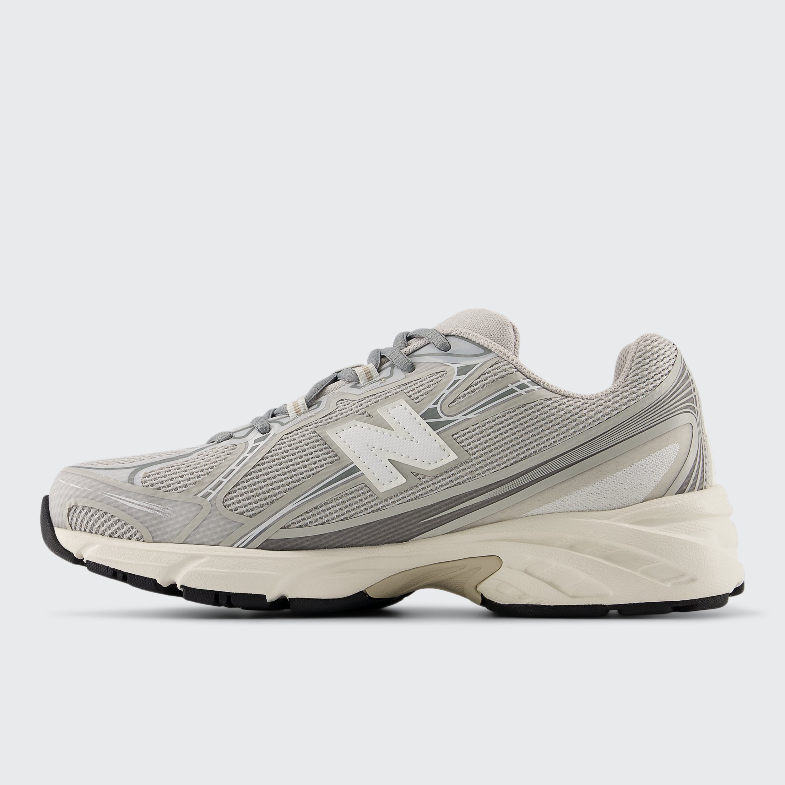Sapatilhas Casual Unisex 740N v2 New Balance Cinzento / Branco-2