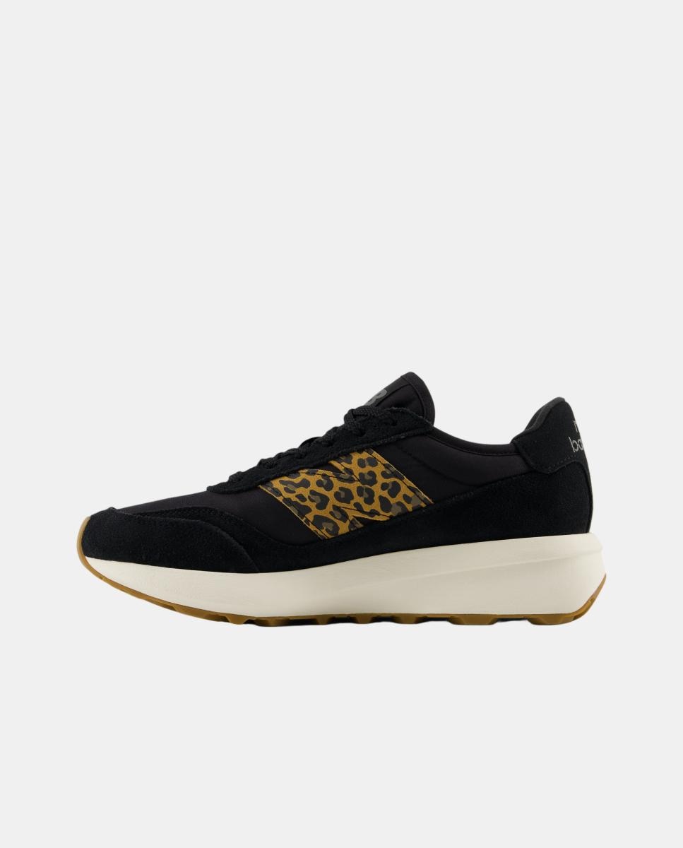 Sapatilhas Casual de mulher 370 New Balance Preto / Castanho-2