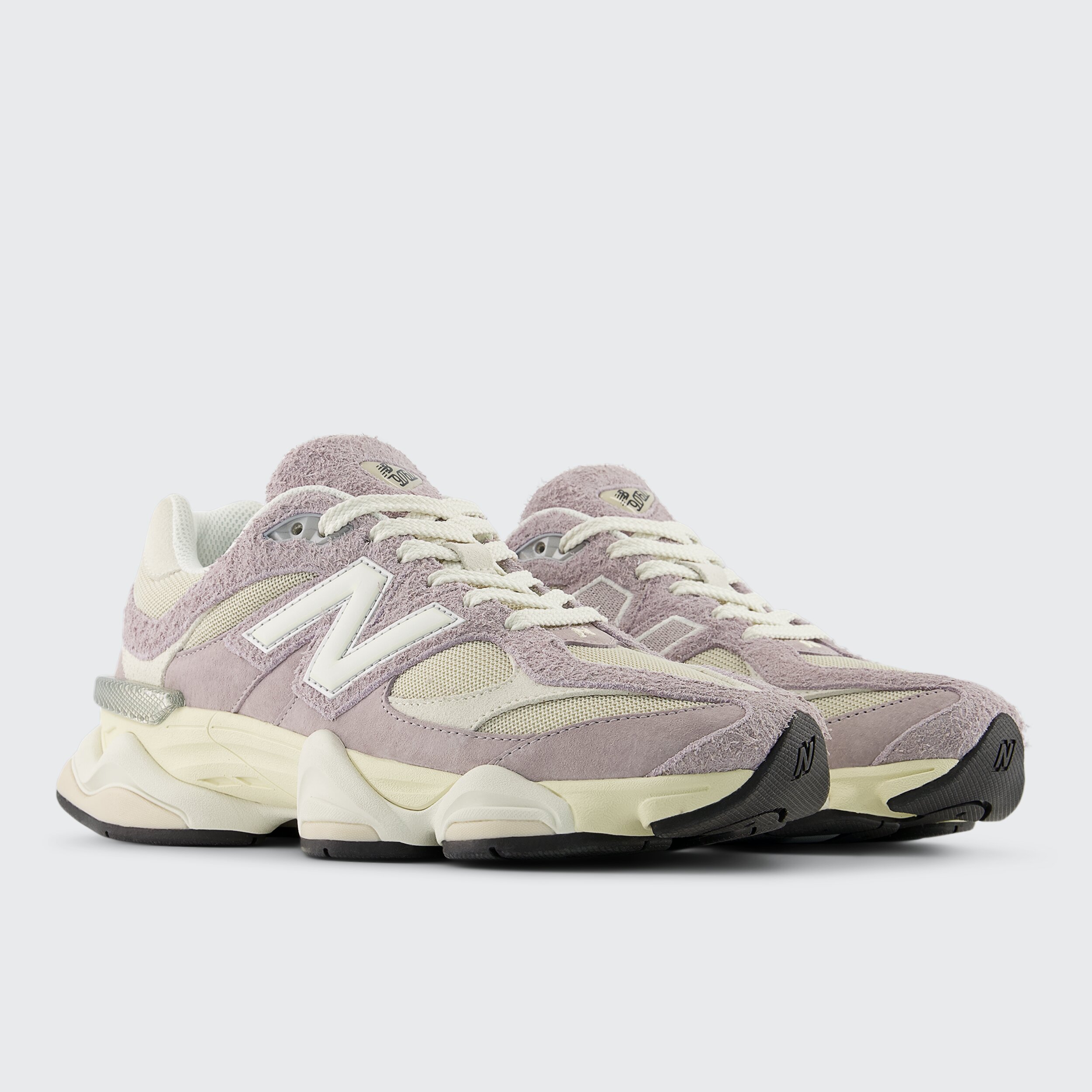 Sapatilhas Casual de Mulher 9060 Cinzento-4