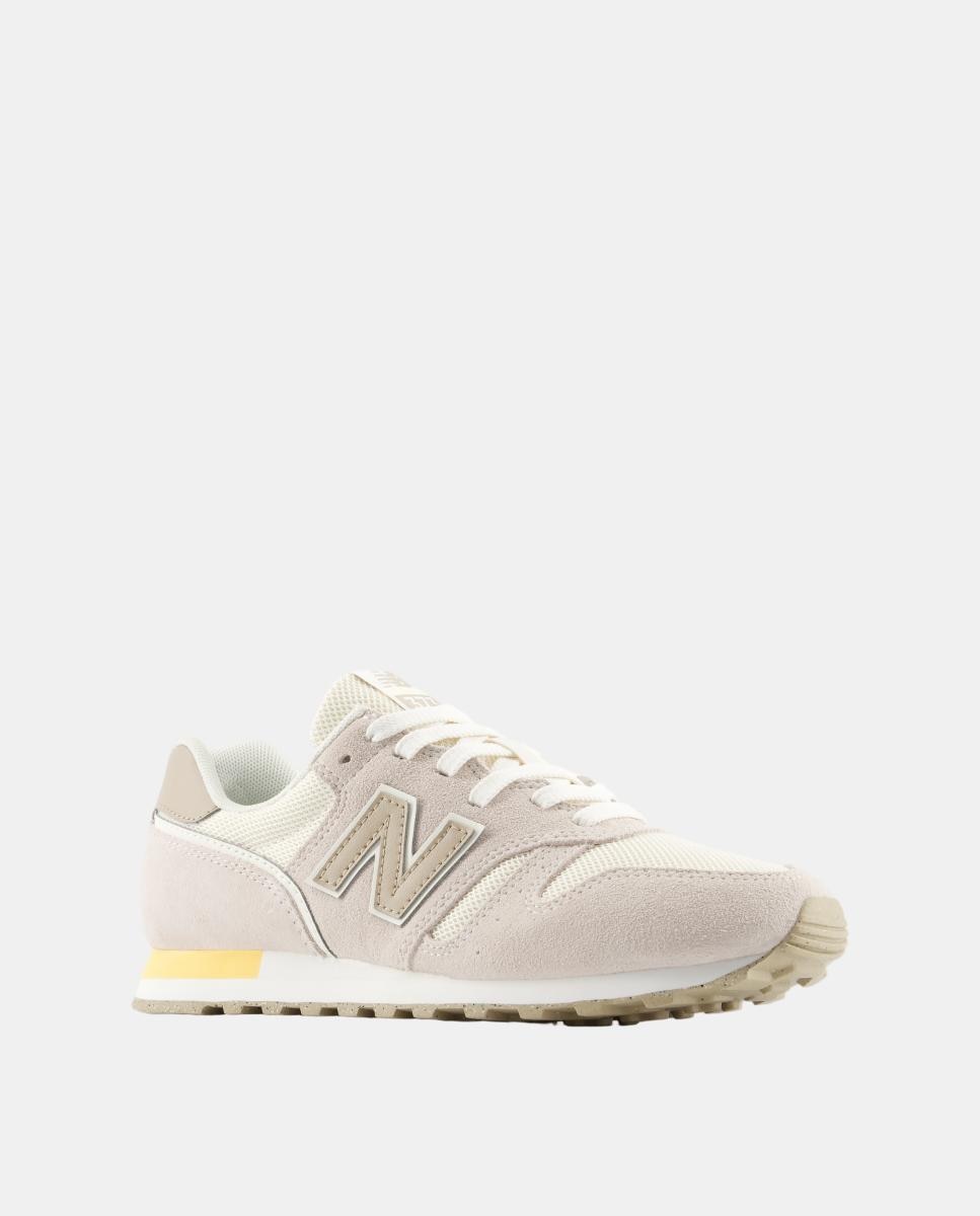 Sapatilhas Casual de Mulher 373 v2 Bege-2