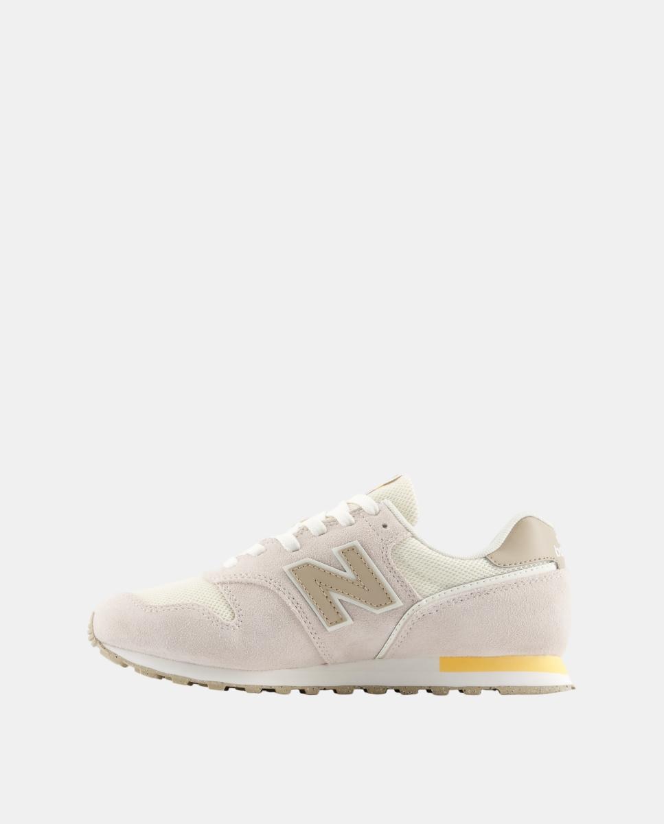 Sapatilhas Casual de Mulher 373 v2 Bege-4