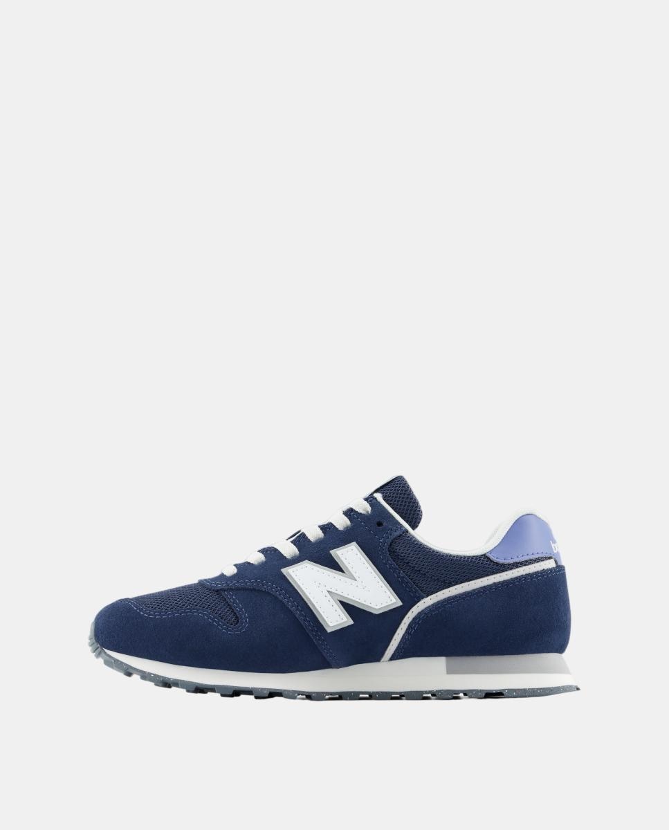 Sapatilhas Casual de Mulher 373 v2 Azul-marinho-4