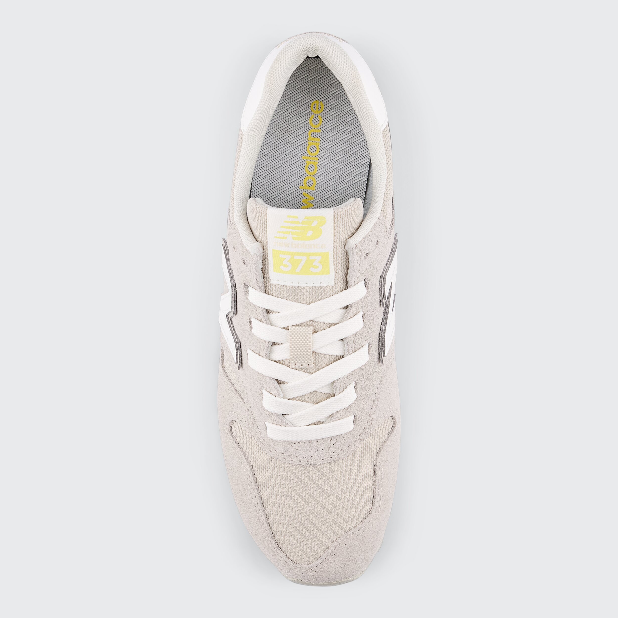 Sapatilhas Casual de Mulher 373 v2 Cinzento-claro-3