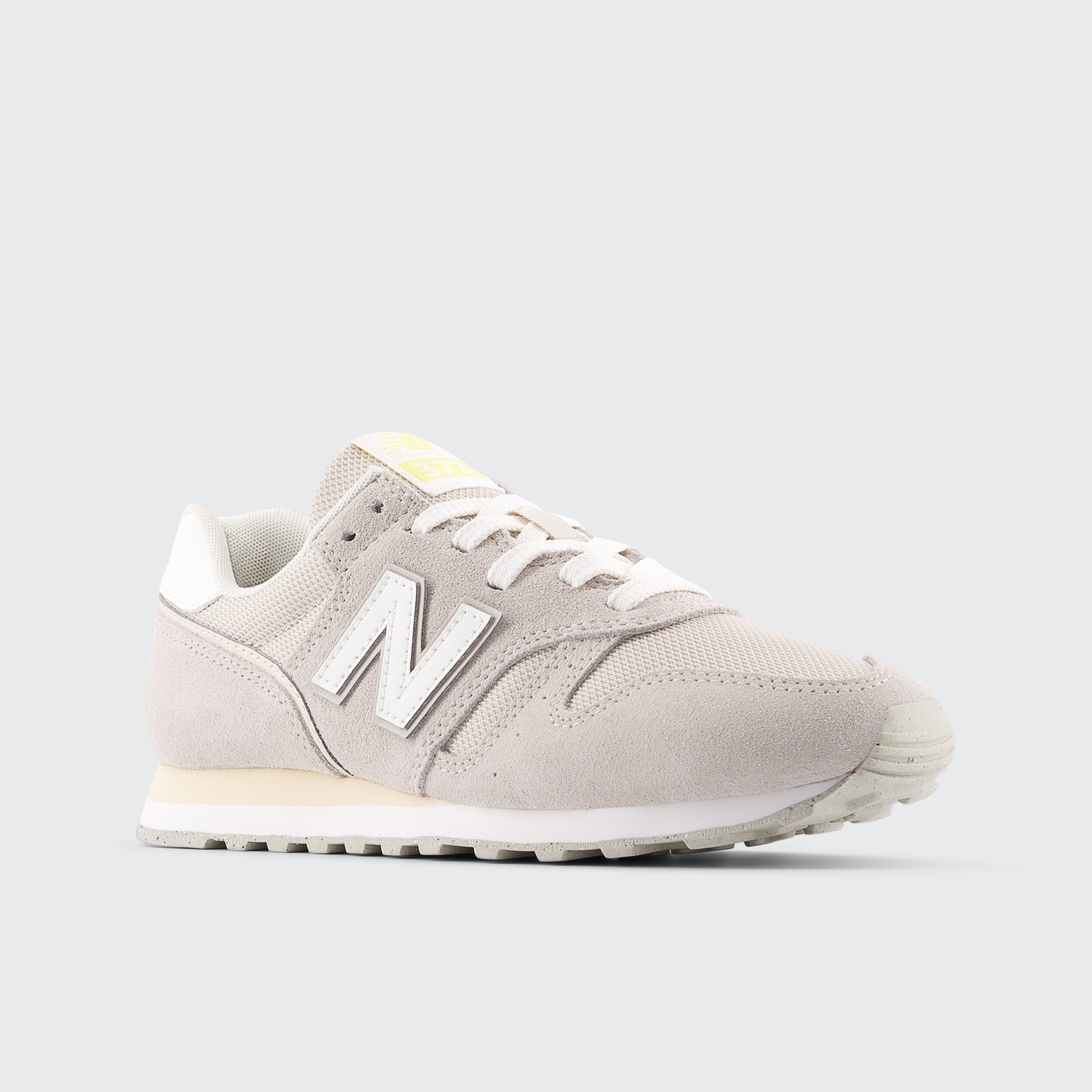Sapatilhas Casual de Mulher 373 v2 Cinzento-claro-4