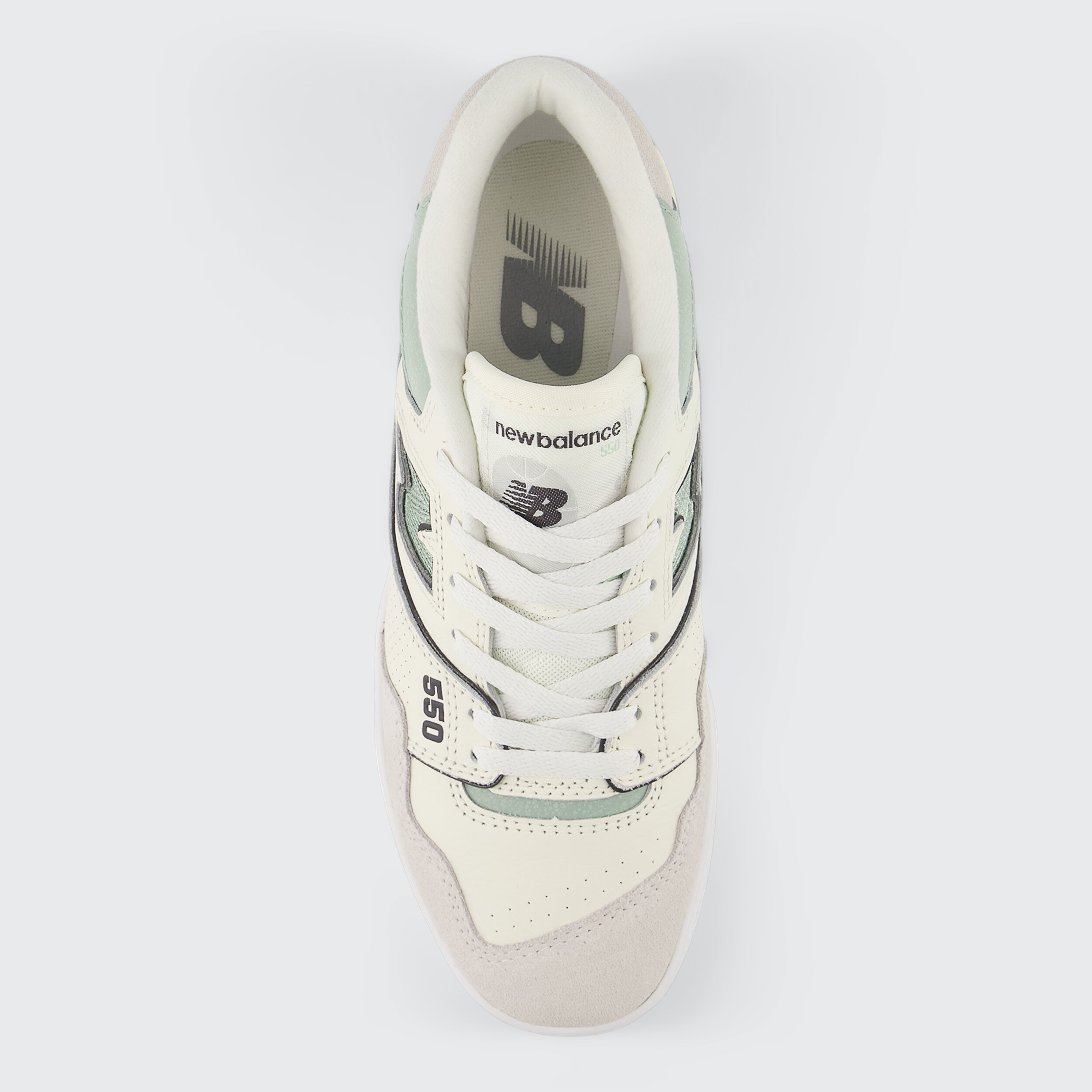 Sapatilhas Casual de Mulher 550 Branco / Cinzento-3