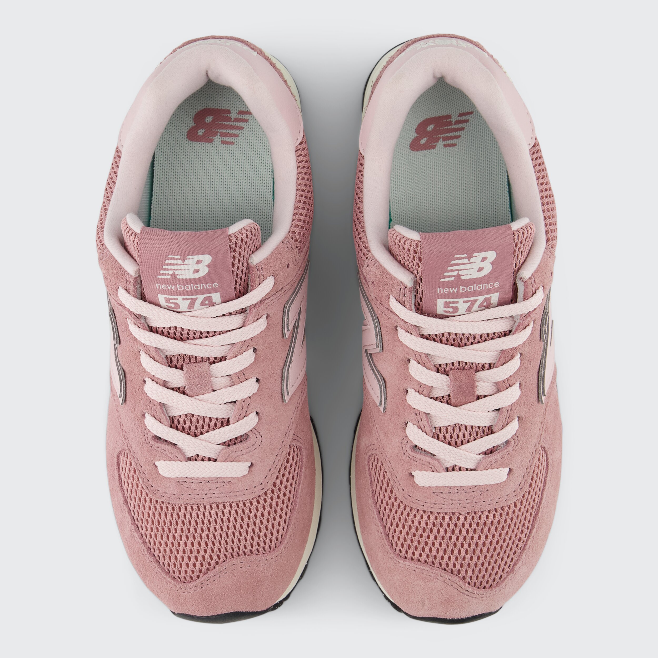 Sapatilhas Casual de Mulher 574 Rosa-claro-3