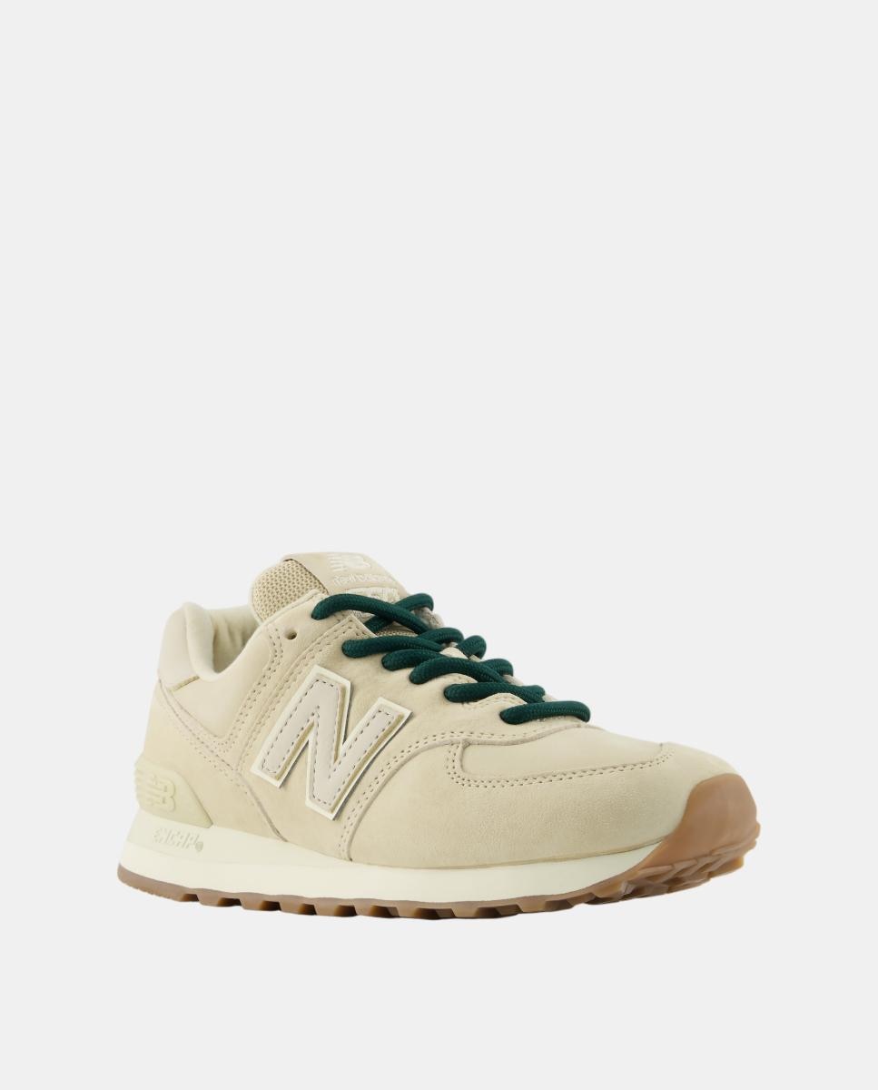 Sapatilhas Casual de Mulher 574 Bege-2