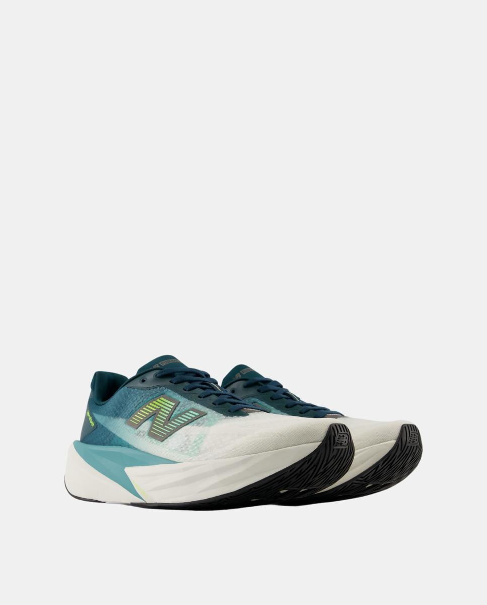 Sapatilhas de Running de homem FuelCell Rebel v5 New Balance Branco / Azul-5