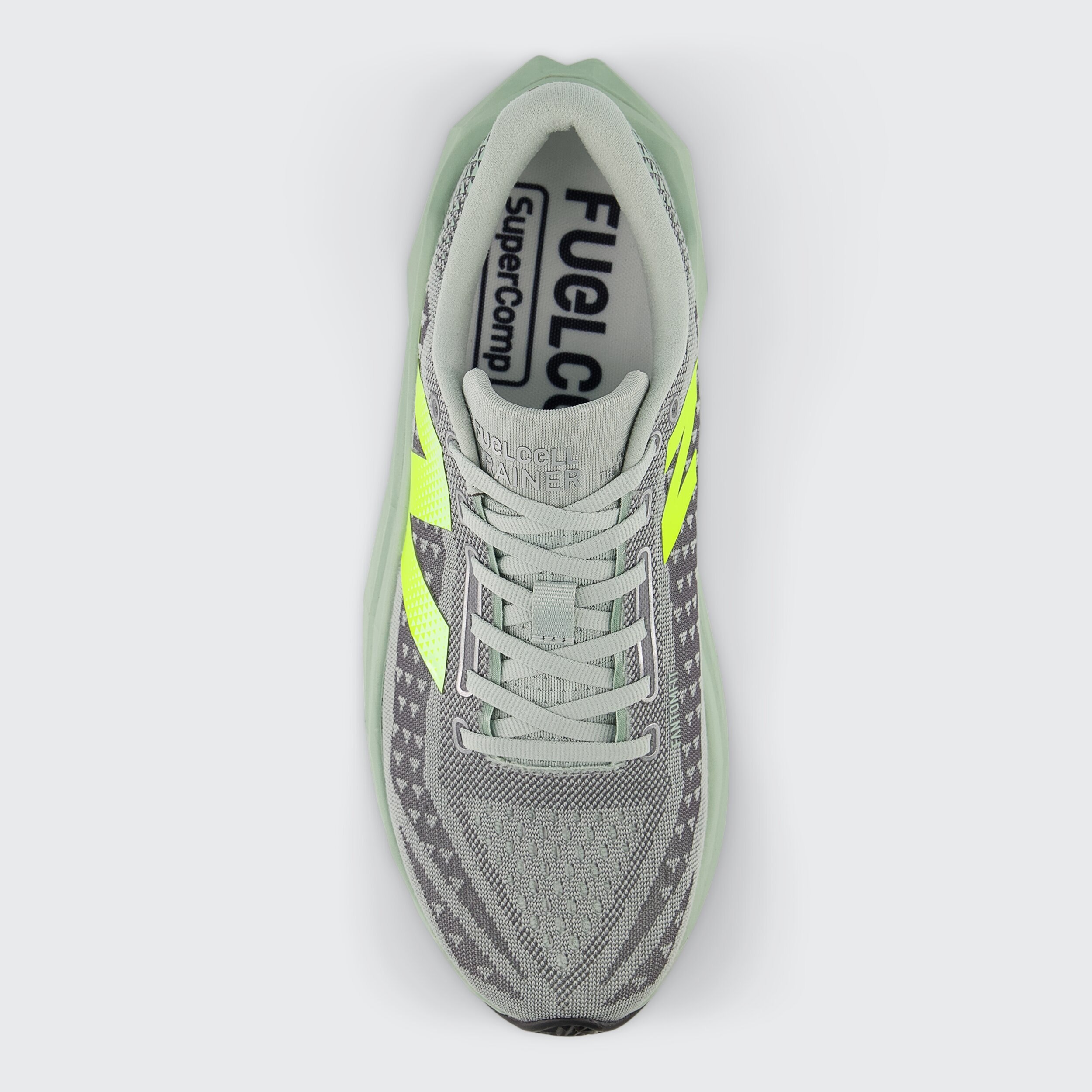 Sapatilhas de Running de Homem FuelCell SuperComp Trainer v3 Cinzento/Verde-3