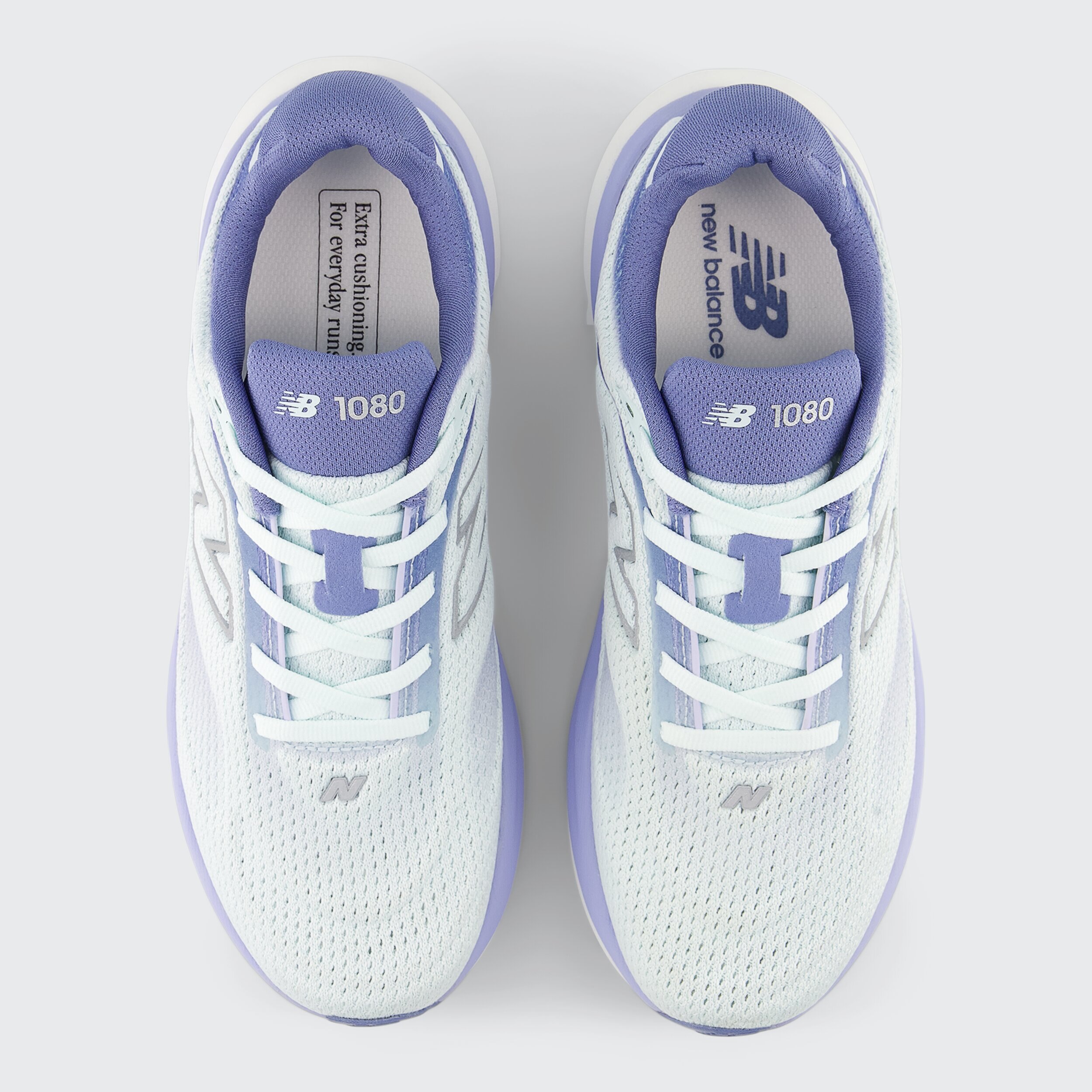 Sapatilhas de Running de Mulher Infinion 1080 v15 Branco/Roxo-3