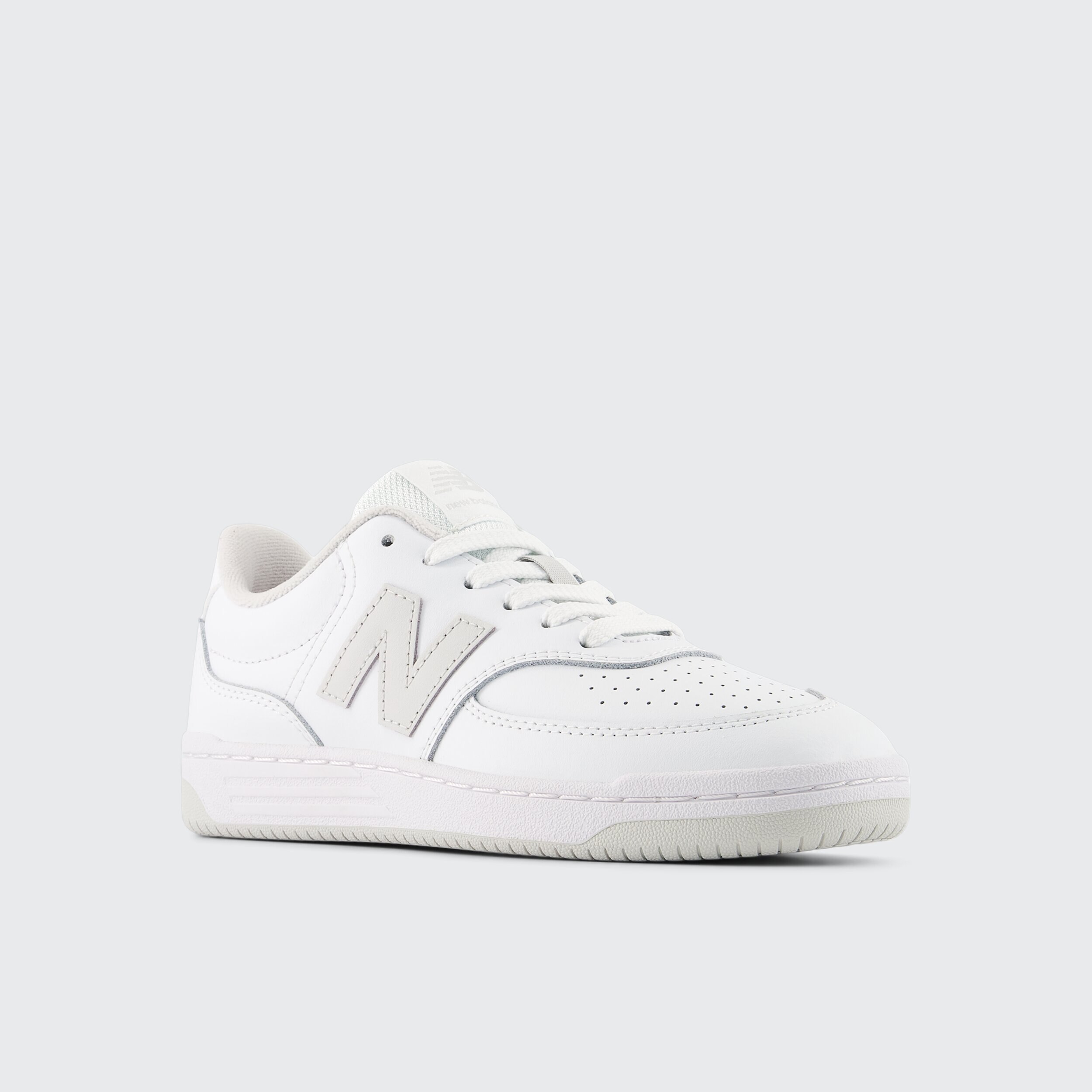 Sapatilhas Casual de Criança 80 Lace Brancos-4