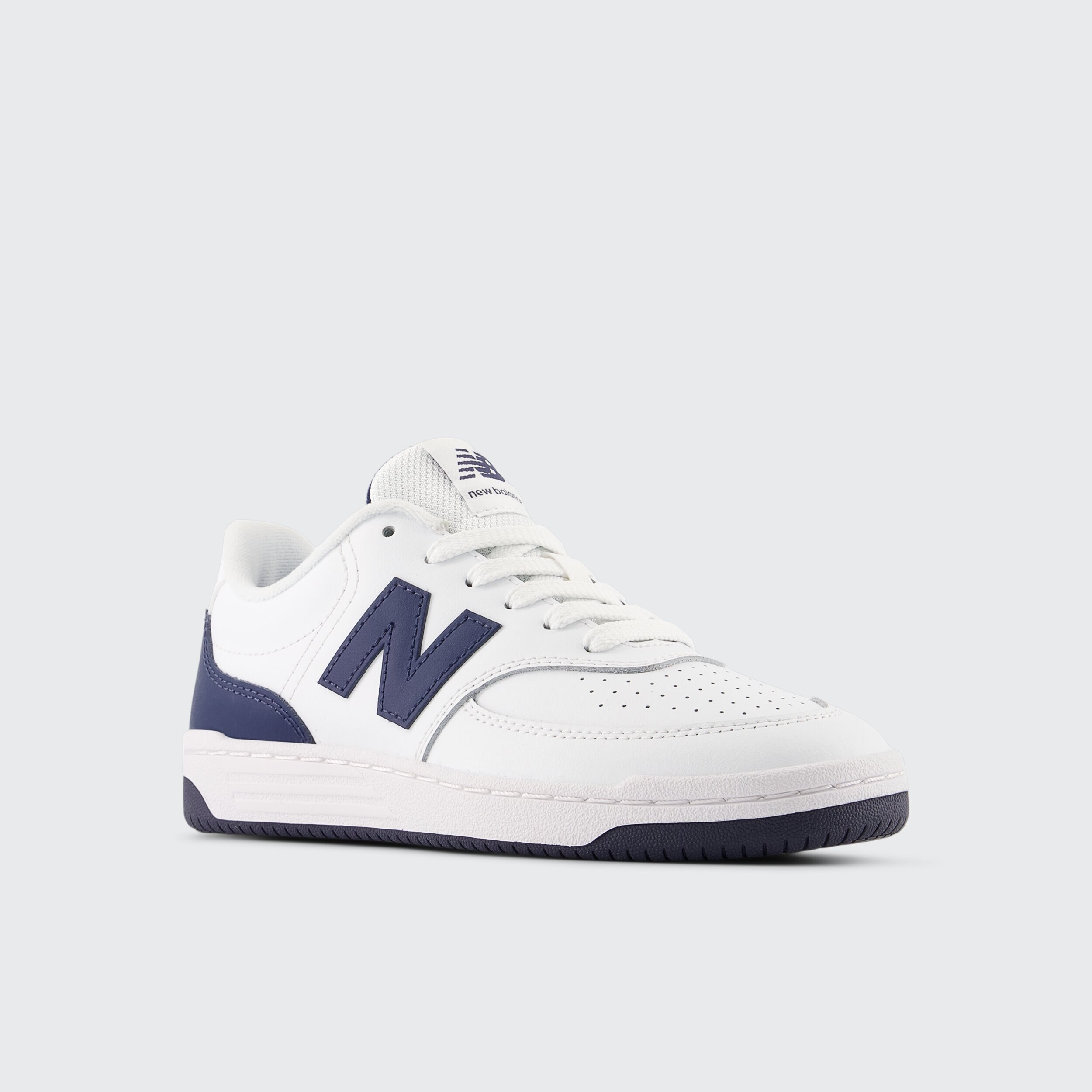 Sapatilhas Casual de Criança 80 Lace Brancos-4