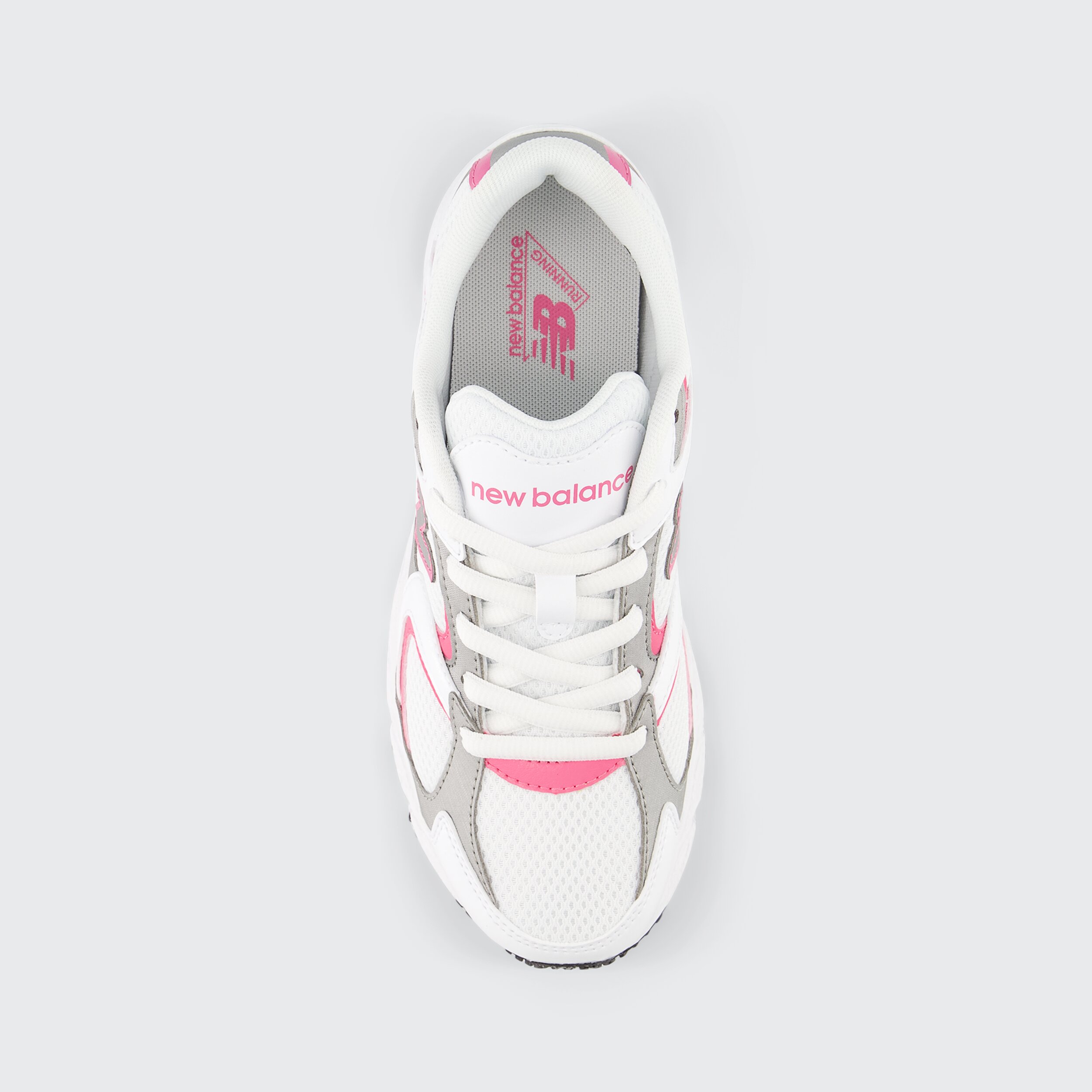 Sapatilhas Casual de Criança 408 Lace Branco / Rosa-3
