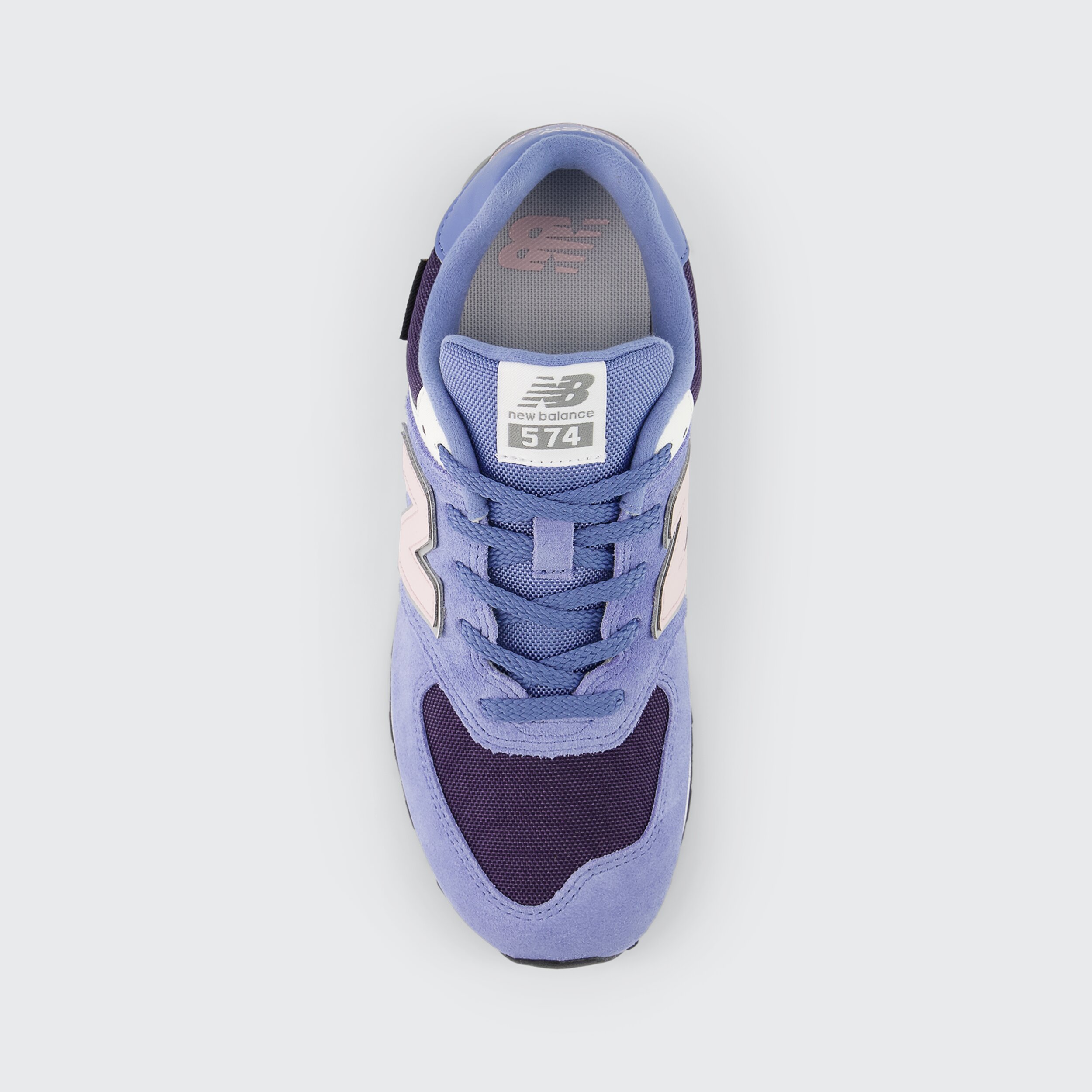 Sapatilhas Casual de Criança 574 Lace Roxo-3