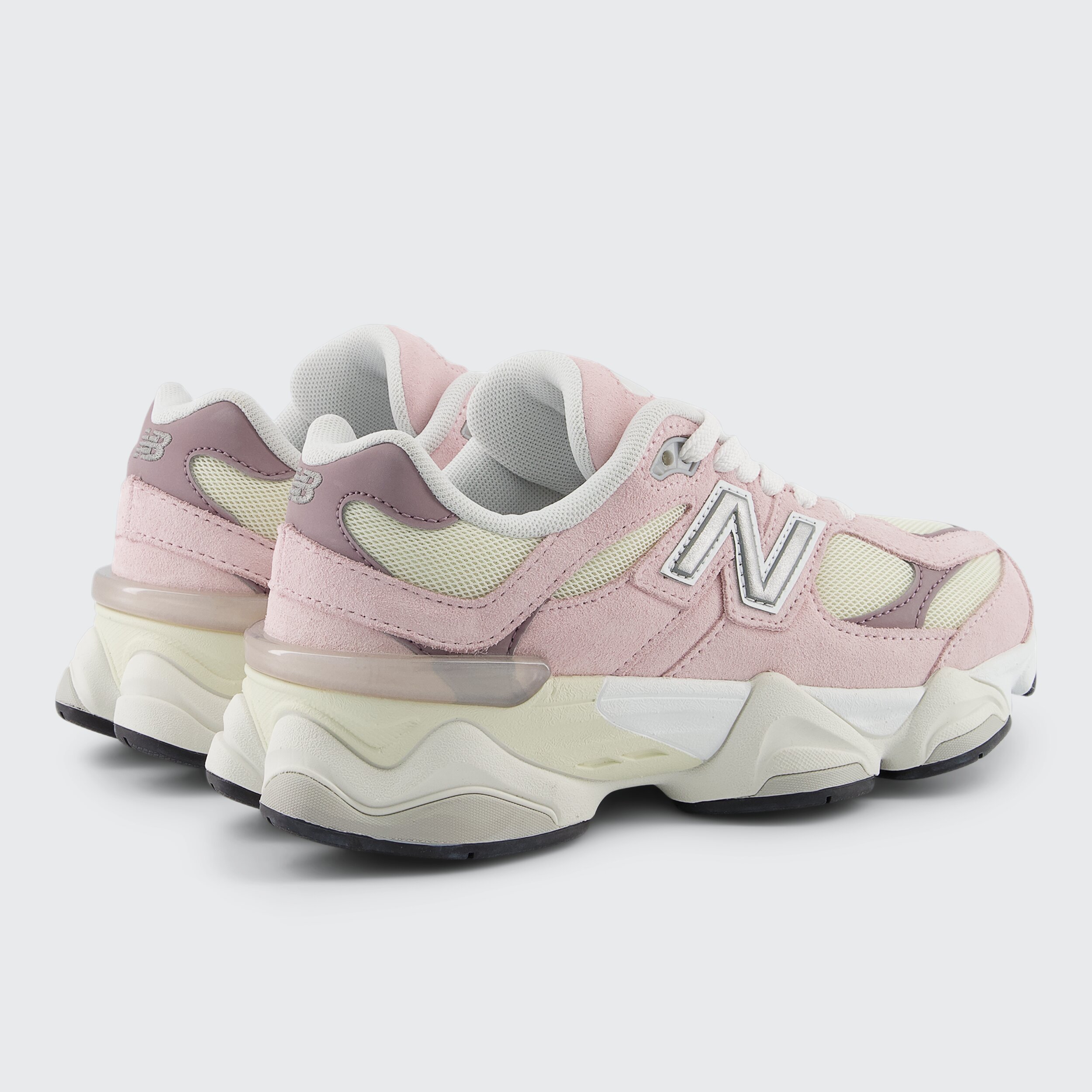 Sapatilhas Casual de Criança 9060 Lace Rosa-6