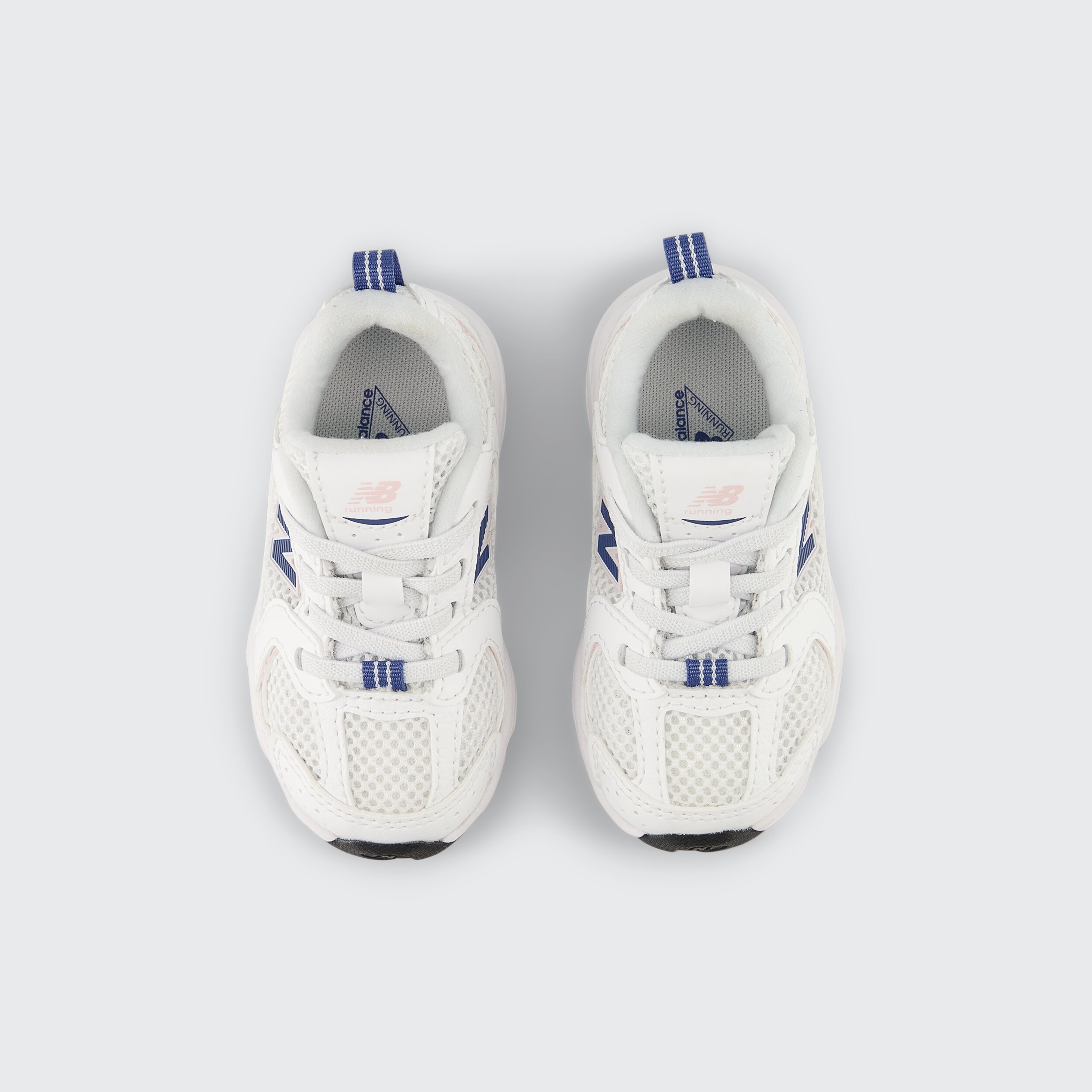 Sapatilhas Casual de Bebé 530 Bungee Lace Branco-3