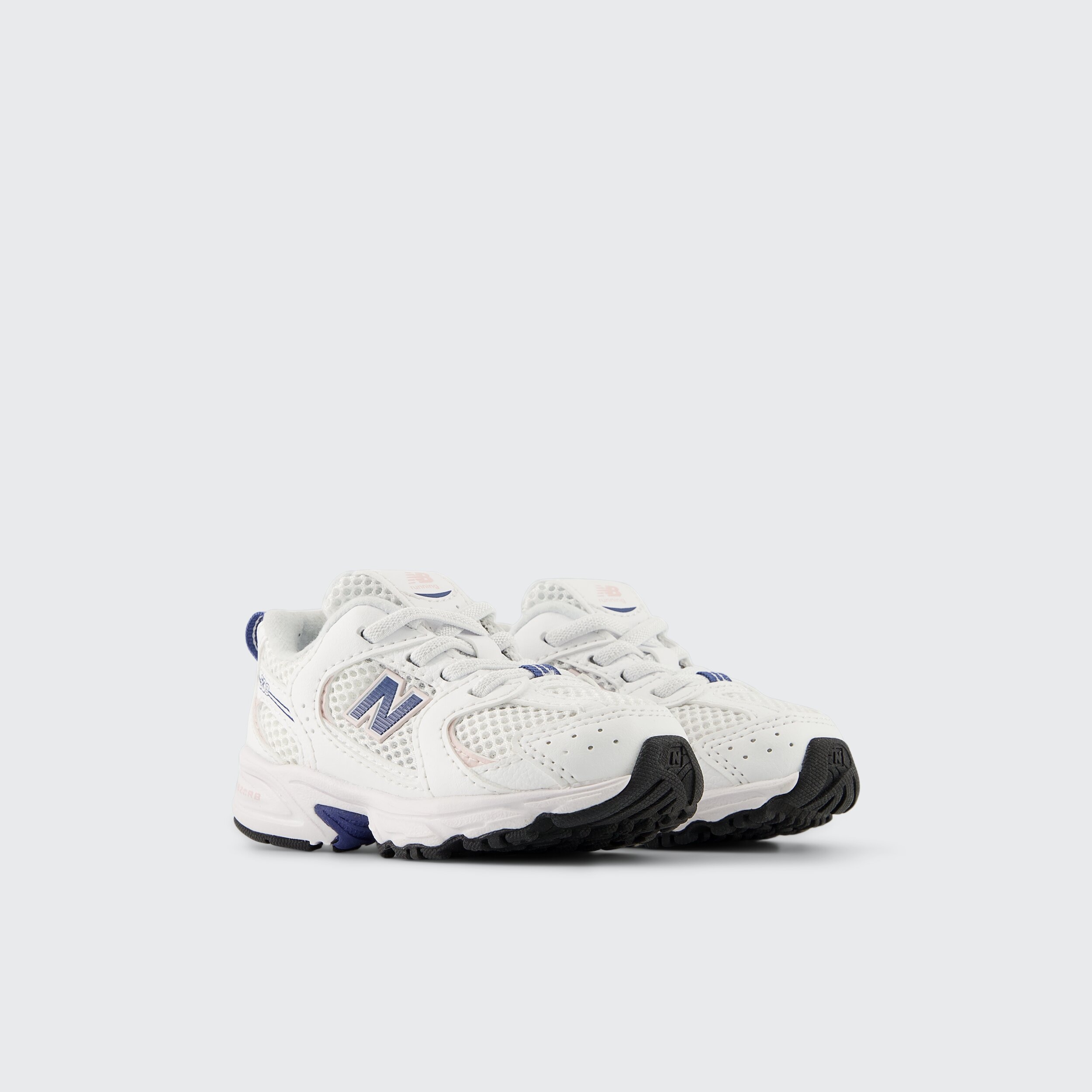 Sapatilhas Casual de Bebé 530 Bungee Lace Branco-4