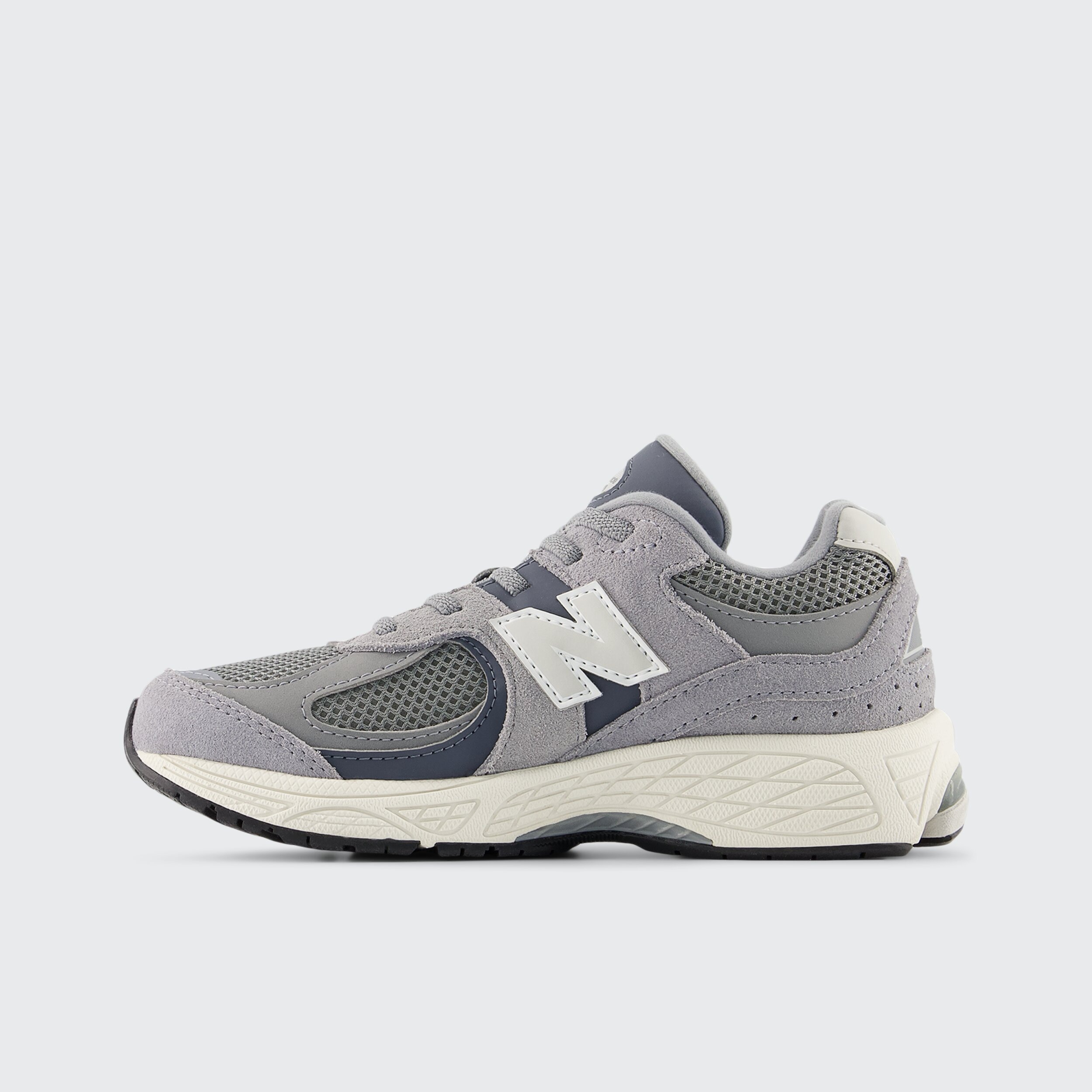 Sapatilhas Casual de Criança 2002 Bungee Lace Cinzento-2