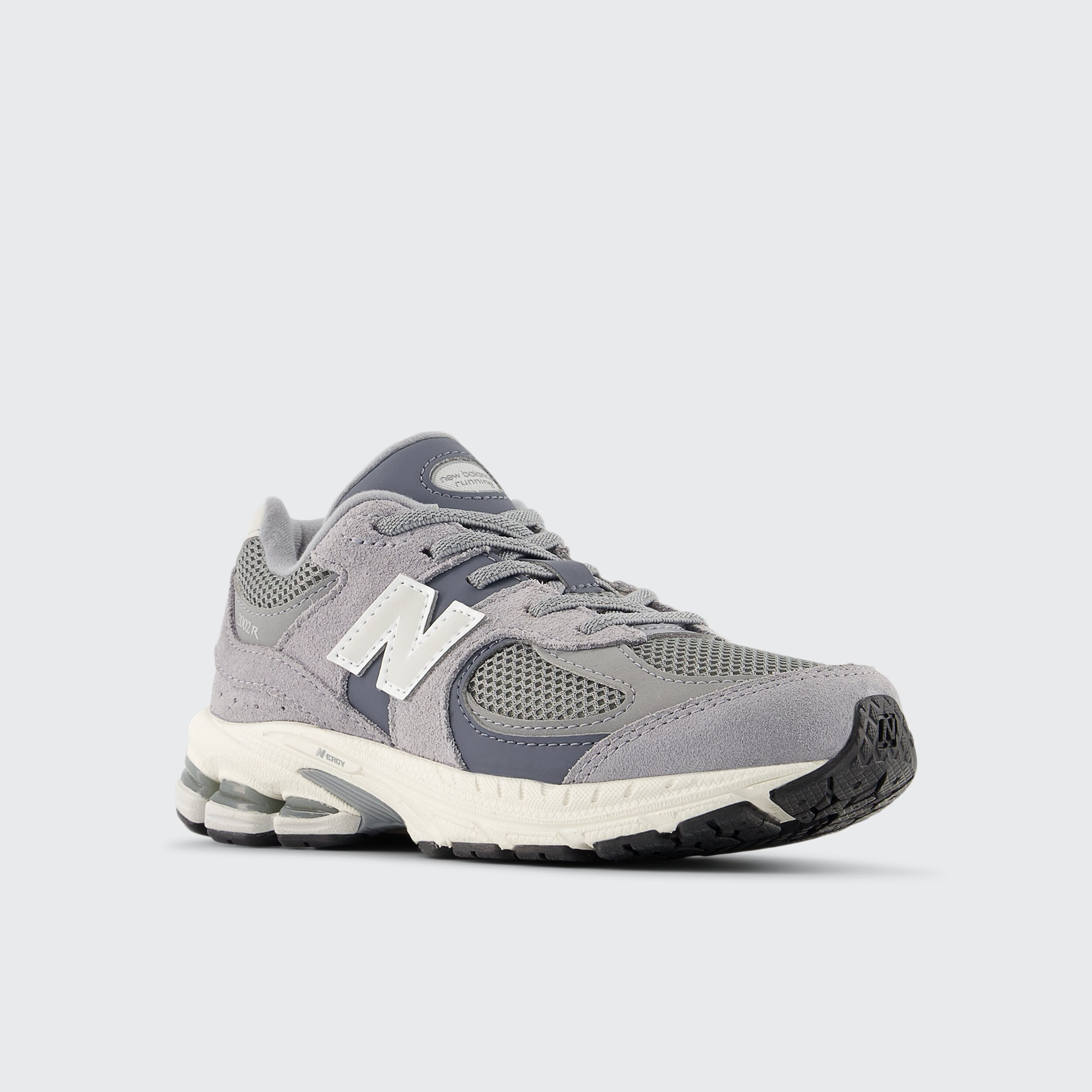Sapatilhas Casual de Criança 2002 Bungee Lace Cinzento-4