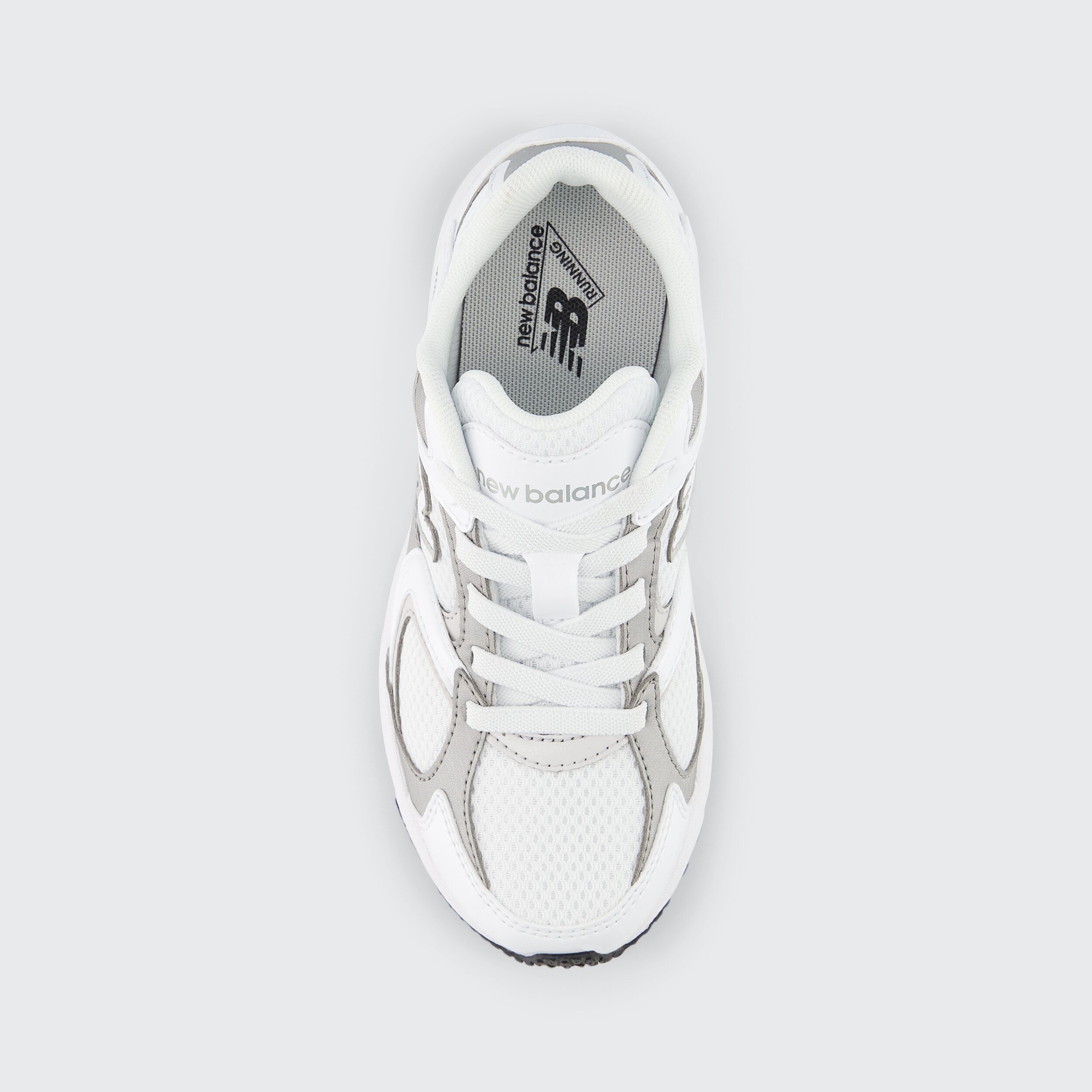 Sapatilhas Casual de Criança 408 Bungee Lace Branco / Cinzento-3
