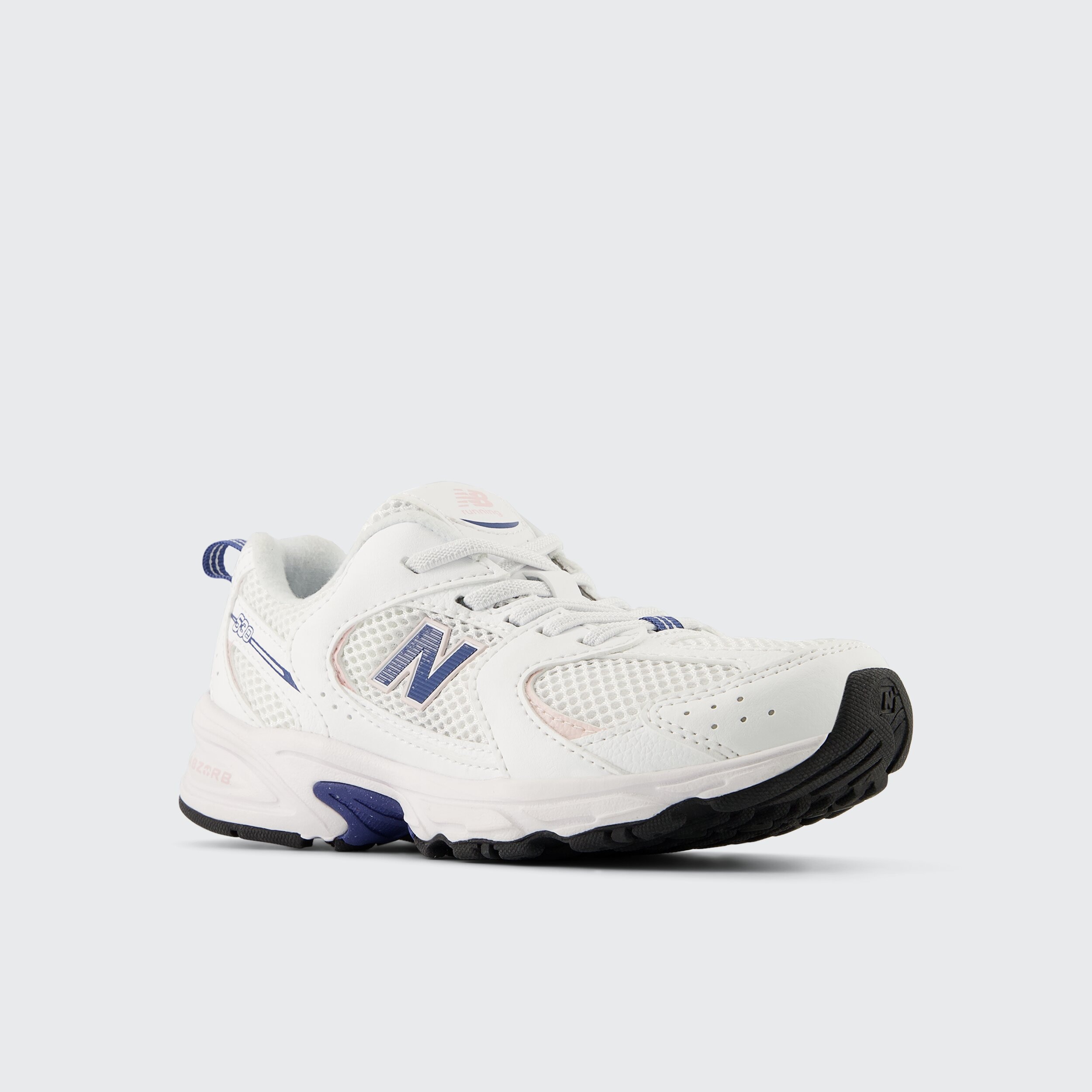 Sapatilhas Casual de Criança 530 Bungee Lace Branco-4