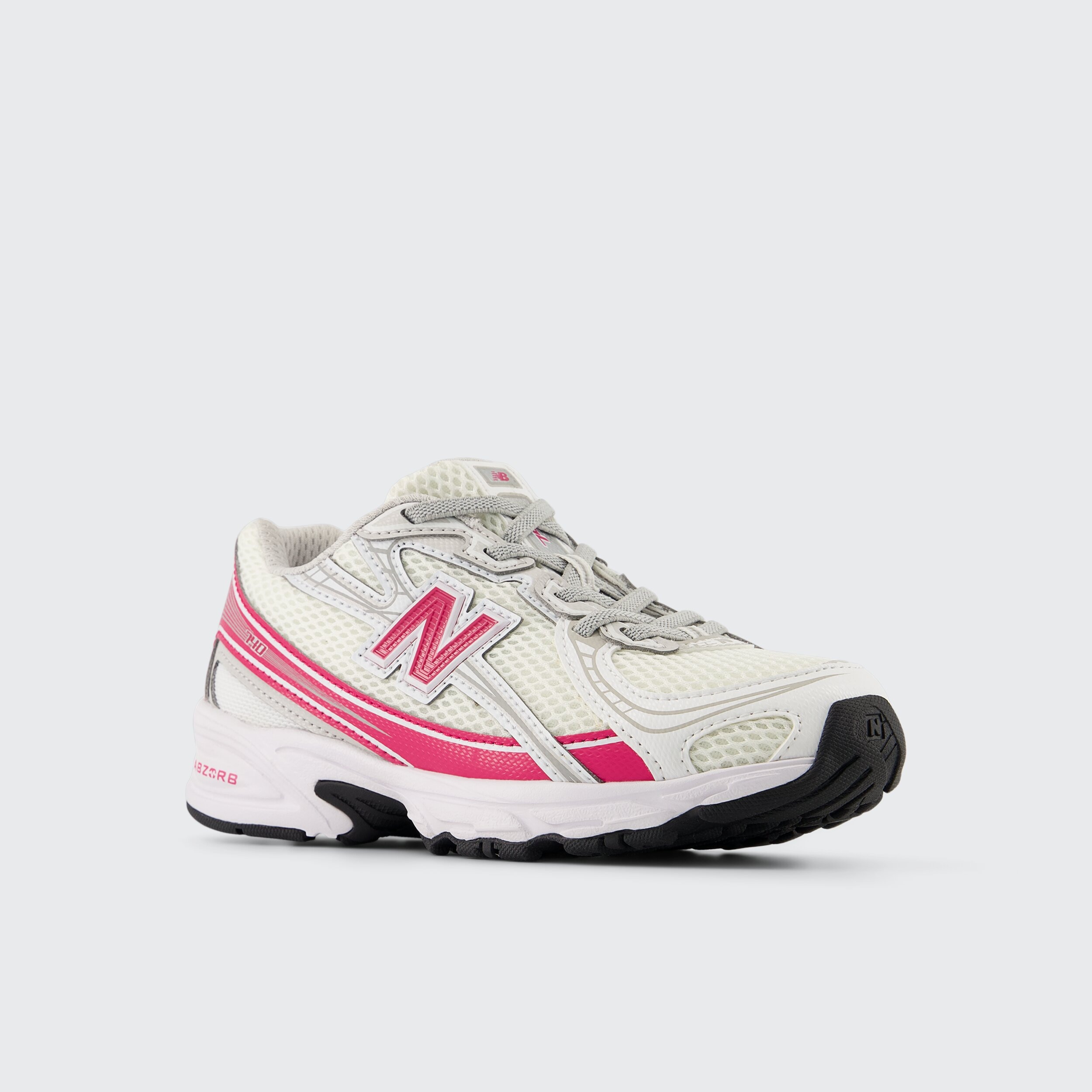 Sapatilhas Casual de Criança 740 Bungee Lace Branco-4
