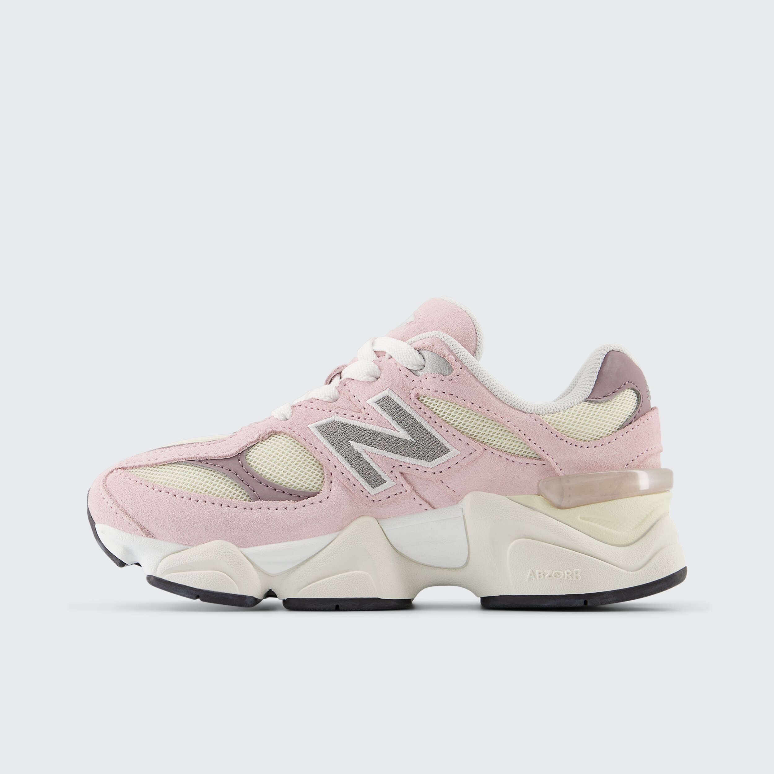 Sapatilhas Casual de Criança 9060 Lace Rosa-2