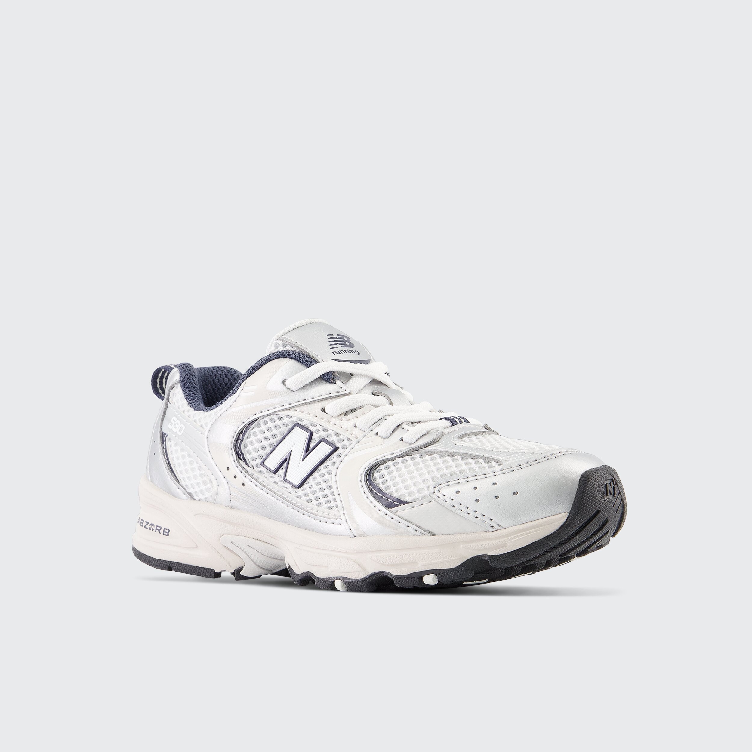 Sapatilhas Casual de Criança 530 Bungee Lace Cinzento-4