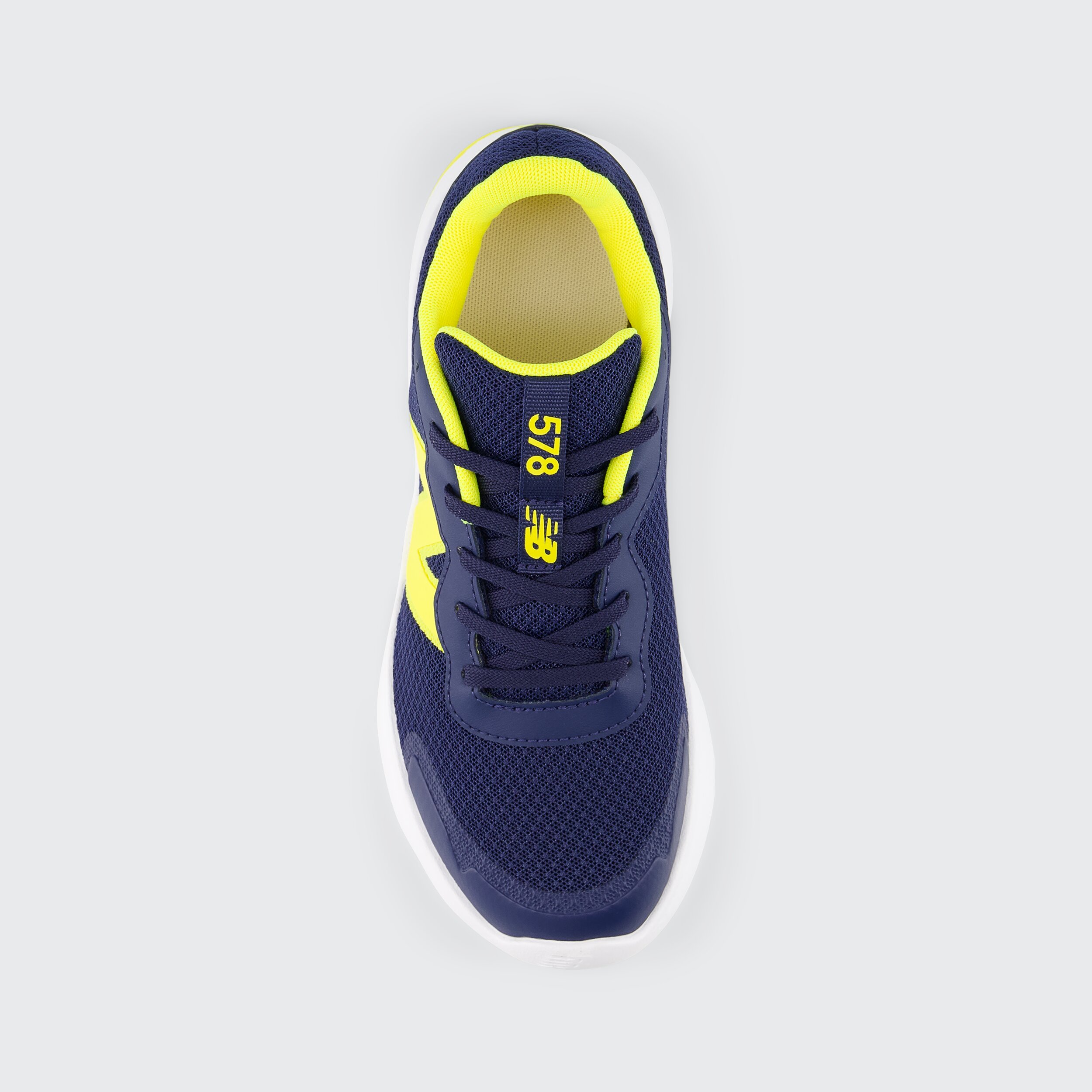 Sapatilhas de Running de Meninos FreshFoam 578 Lace New Balance Azul-marinho / Amarelo-3