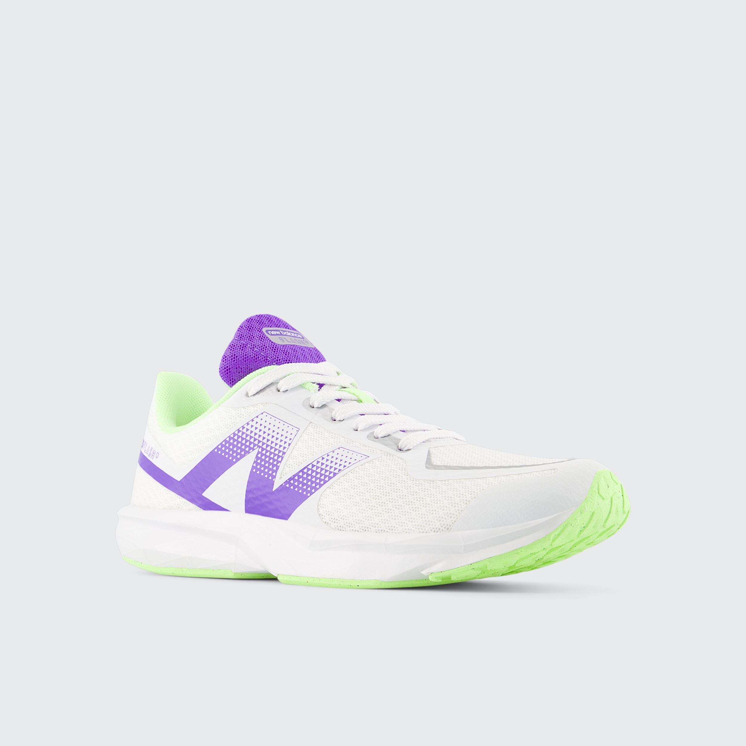 Sapatilhas de Running de Meninos FuelCell Flash Lace New Balance Branco/Roxo-4