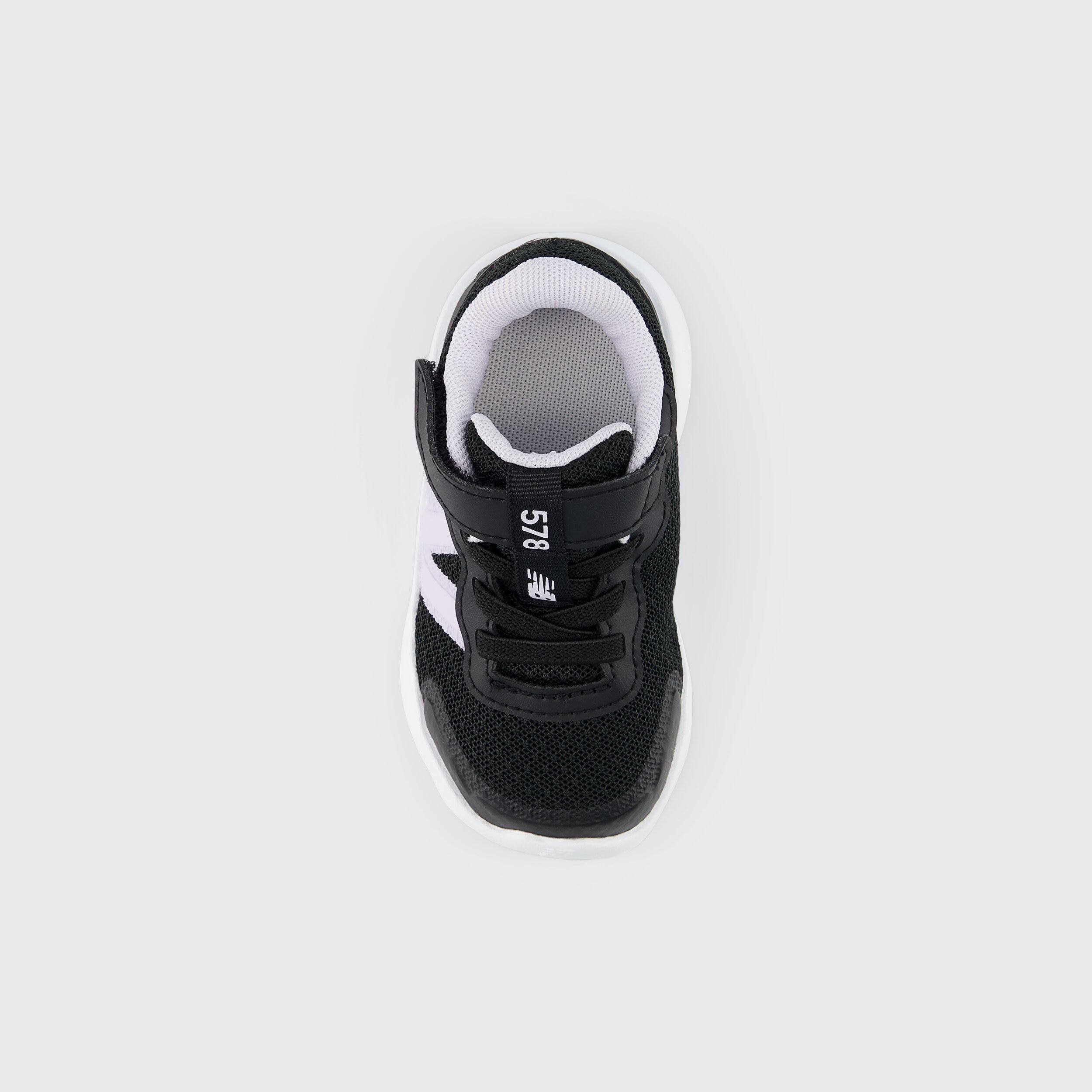 Sapatilhas de Running de Bebés FreshFoam 578 Bungee Lace with Top Strap New Balance Preto-3