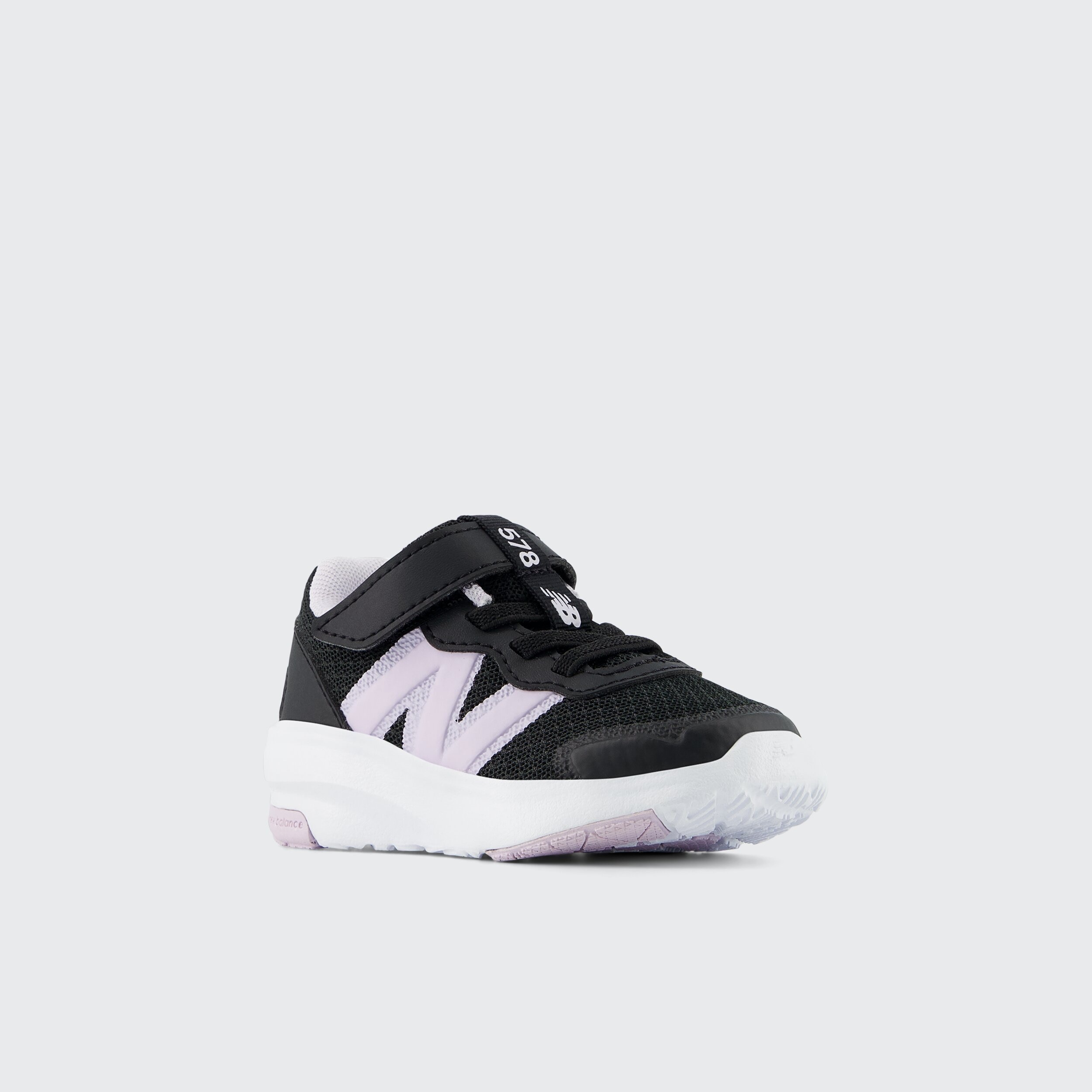 Sapatilhas de Running de Bebés FreshFoam 578 Bungee Lace with Top Strap New Balance Preto-4