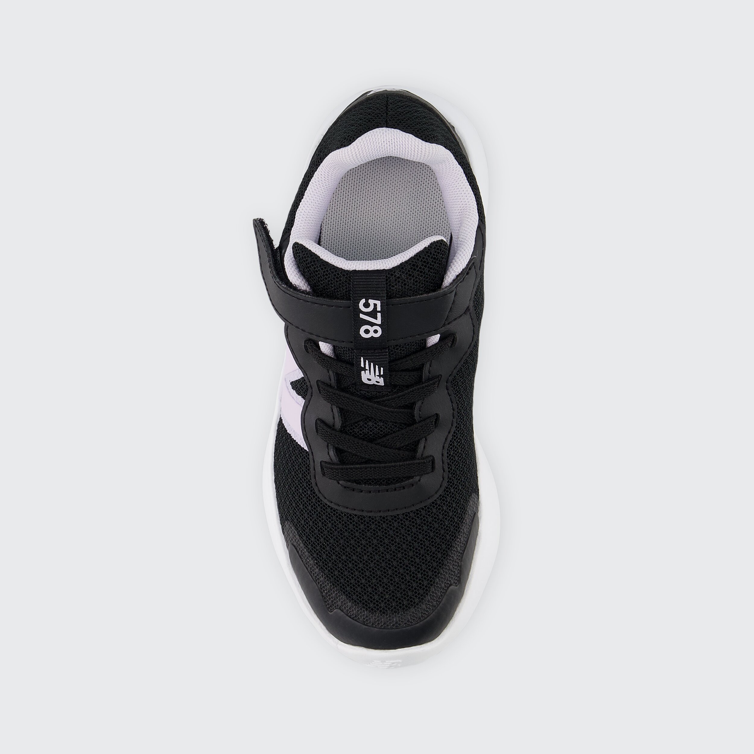 Sapatilhas de Running de Meninos FreshFoam 578 Bungee Lace with Top Strap New Balance Preto-3