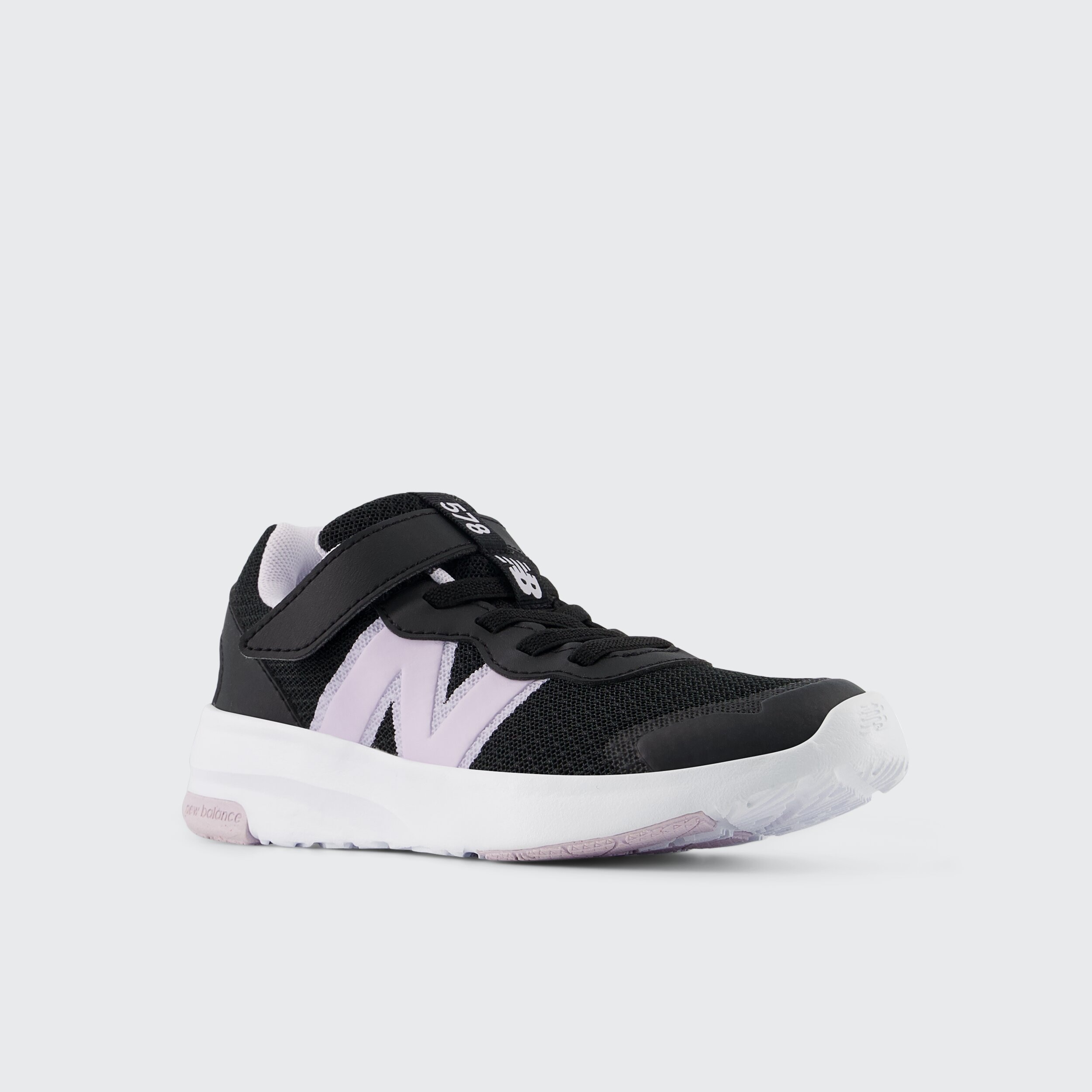 Sapatilhas de Running de Meninos FreshFoam 578 Bungee Lace with Top Strap New Balance Preto-4
