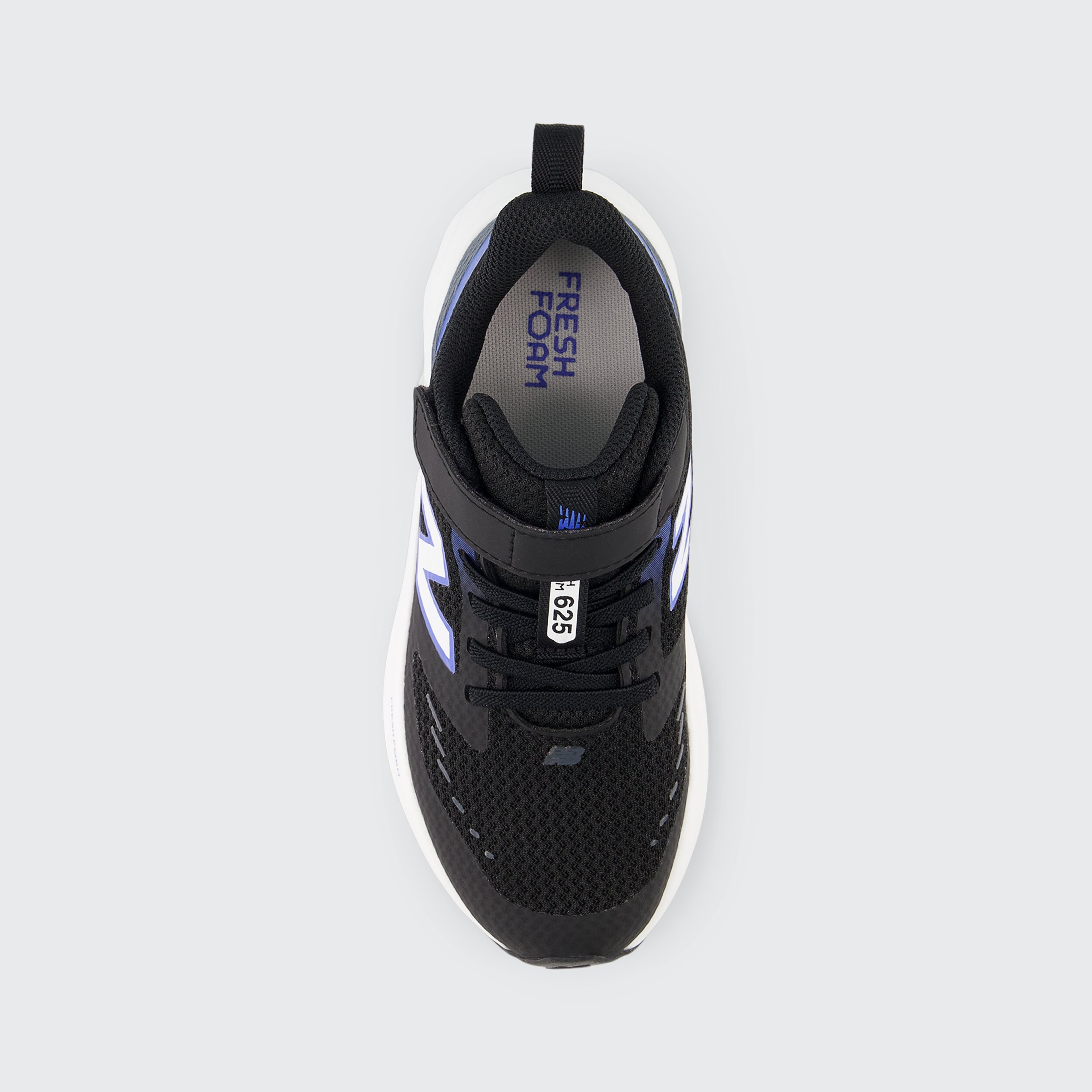 Sapatilhas de Running de Meninos FreshFoam 625 Bungee Lace with Top Strap New Balance Preto-3
